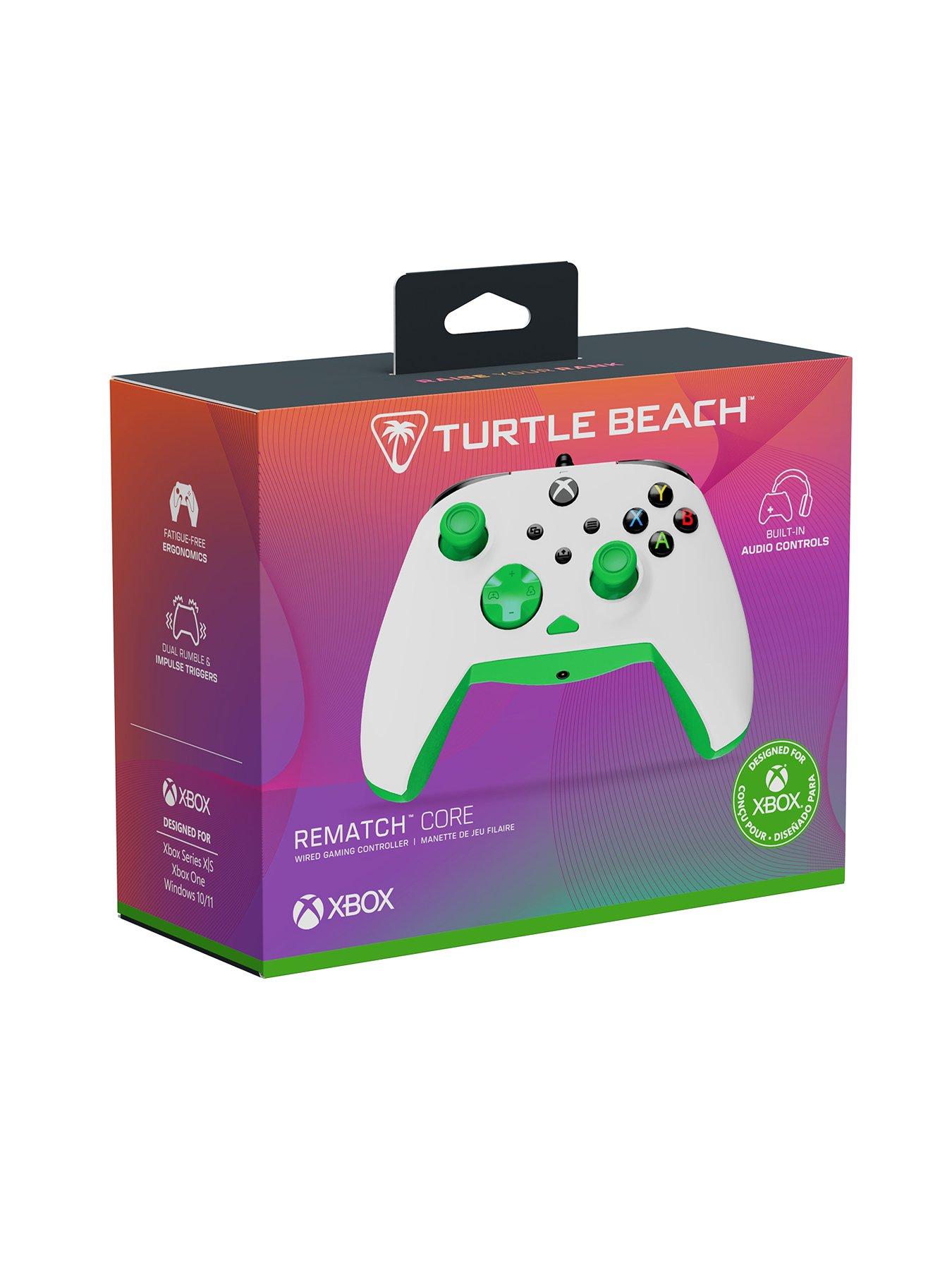stillFront image of turtle-beach-rematch-core-wired-controller--nbspxb-white-green