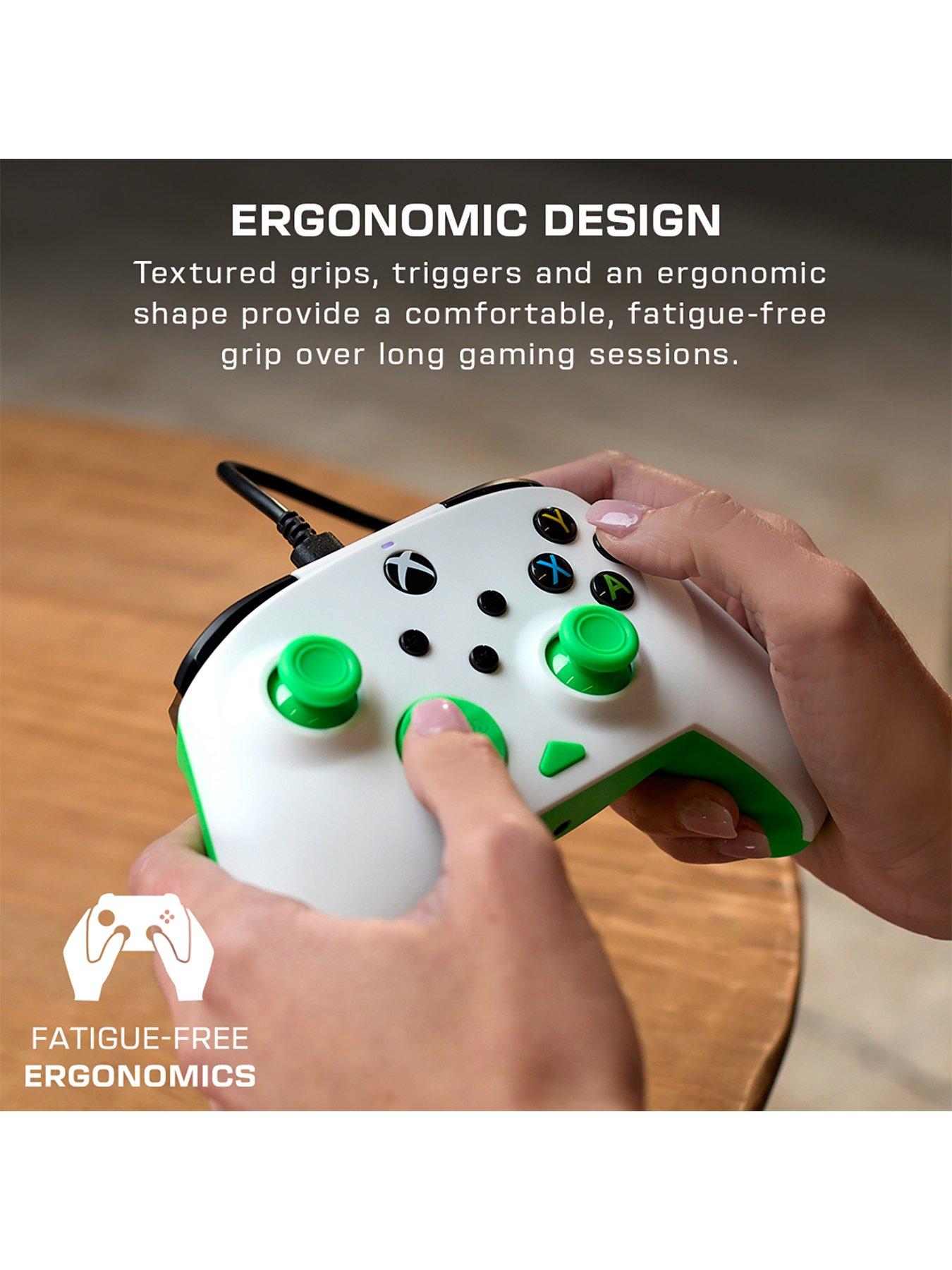  image of turtle-beach-rematch-core-wired-controller--nbspxb-white-green