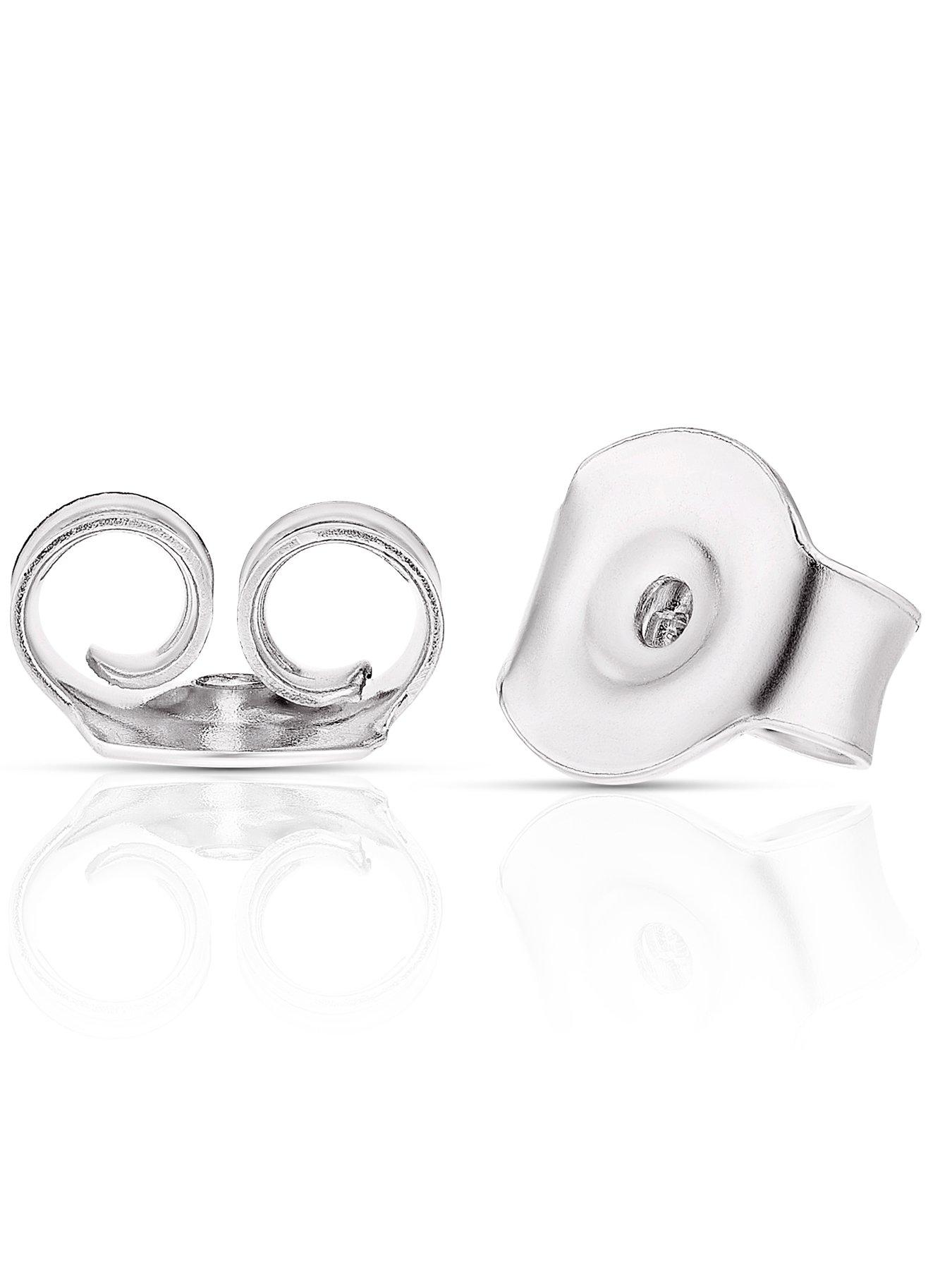  image of h-samuel-9ct-white-gold-cubic-zirconia-stud-earring