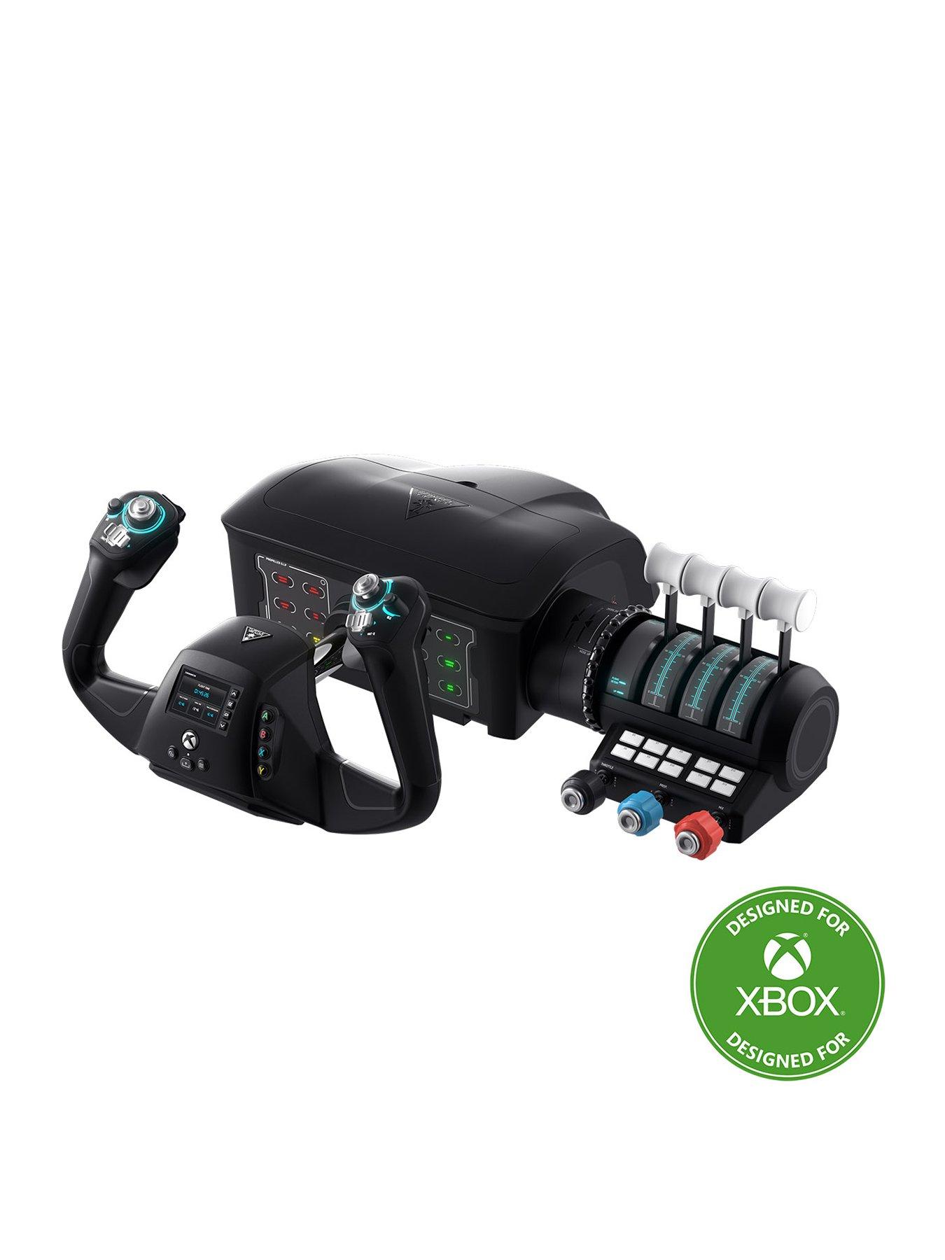 front image of turtle-beach-velocityone-flight-universal-control-system-for-xbox-amp-pc