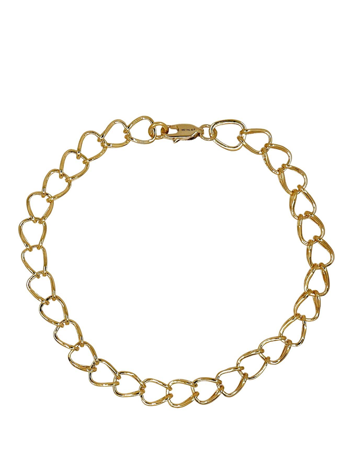 the-edit-hs-edit-chains-18ct-yellow-gold-plated-plain-large-link-chain-bracelet