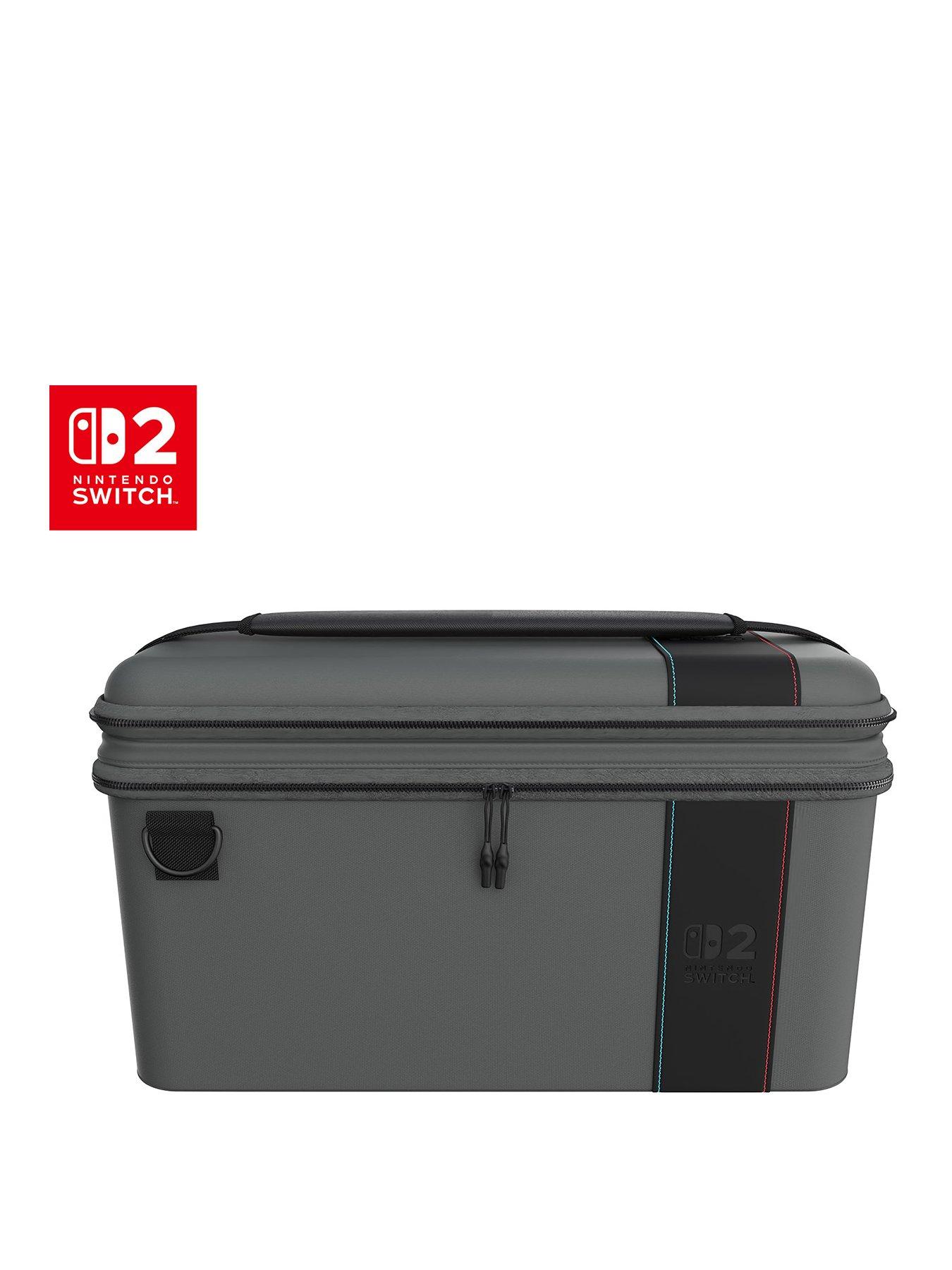 Turtle Beach PlayTrek 2-in-1 Travel Case for Nintendo Switch 2 - Charcoal Black