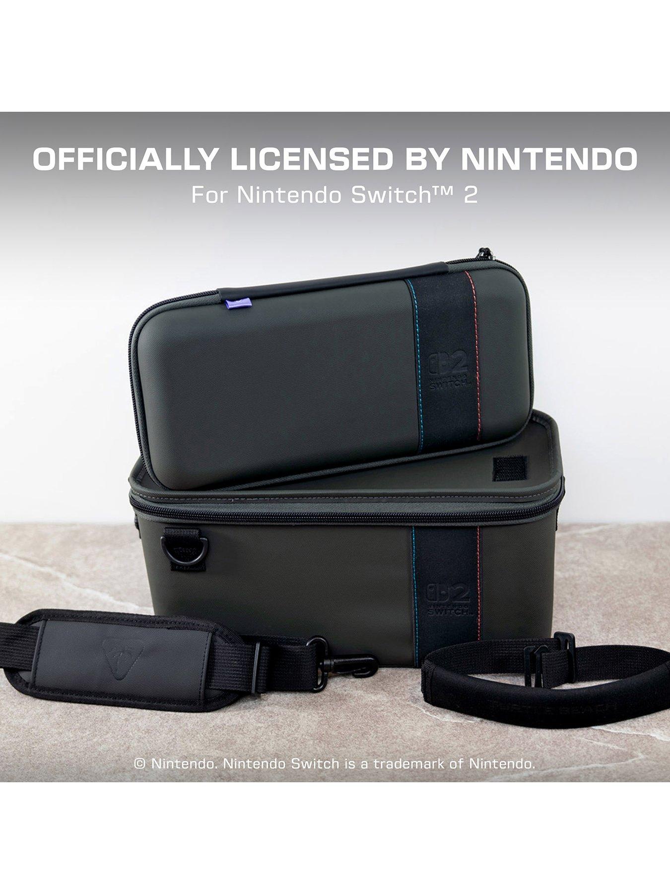 Image 3 of 8 of Turtle Beach PlayTrek 2-in-1 Travel Case for Nintendo Switch 2 - Charcoal Black
