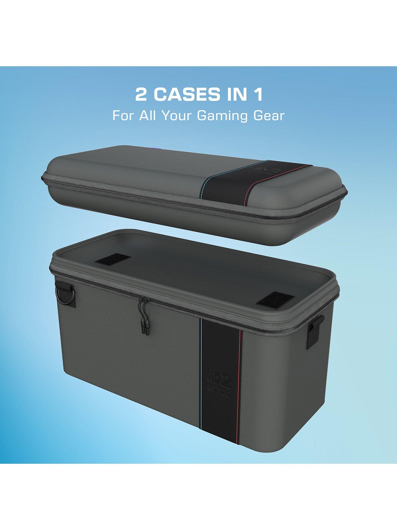 Image 4 of 8 of Turtle Beach PlayTrek 2-in-1 Travel Case for Nintendo Switch 2 - Charcoal Black