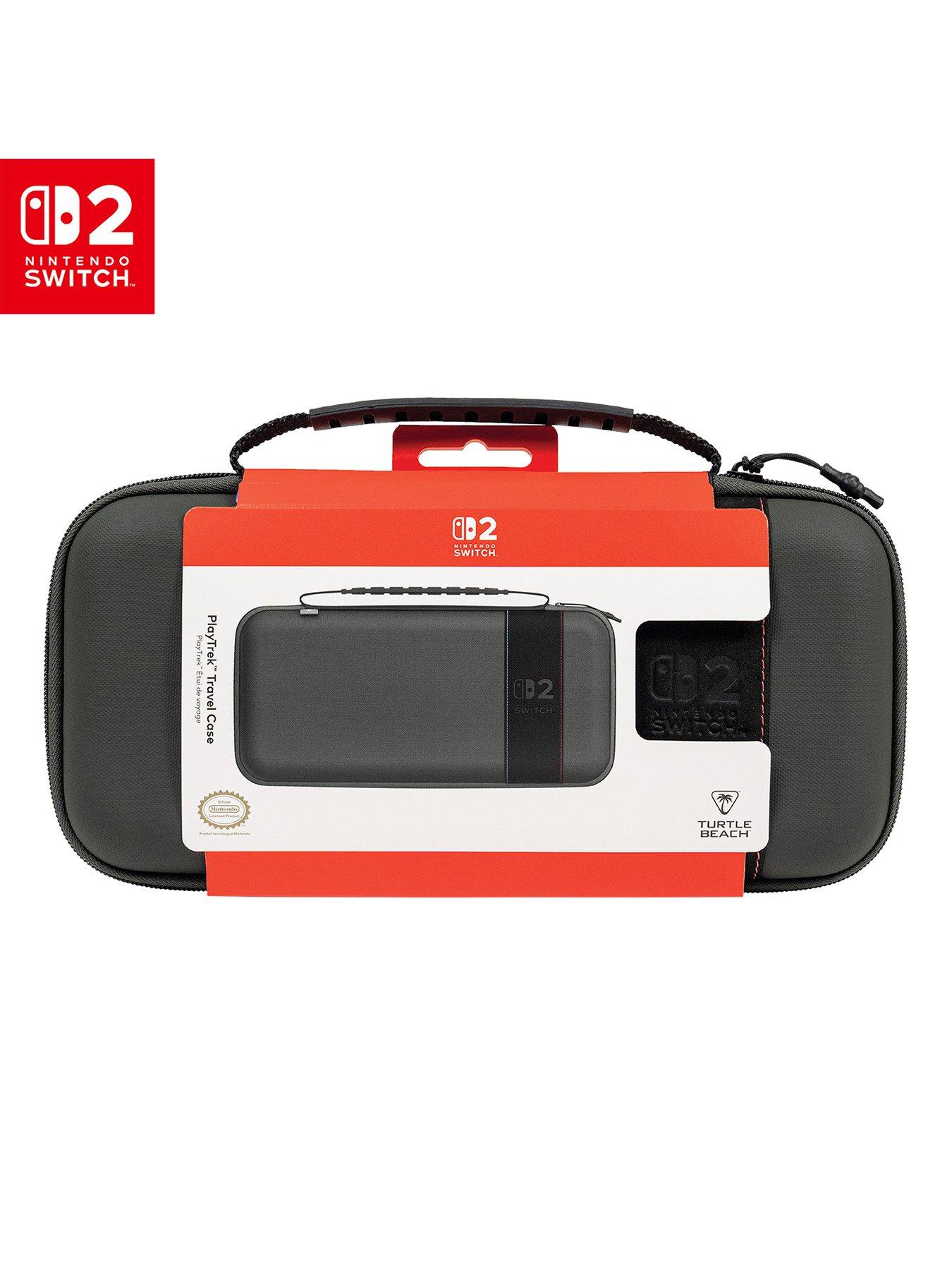  image of turtle-beach-playtrek-travel-case-ns2-charcoal-black