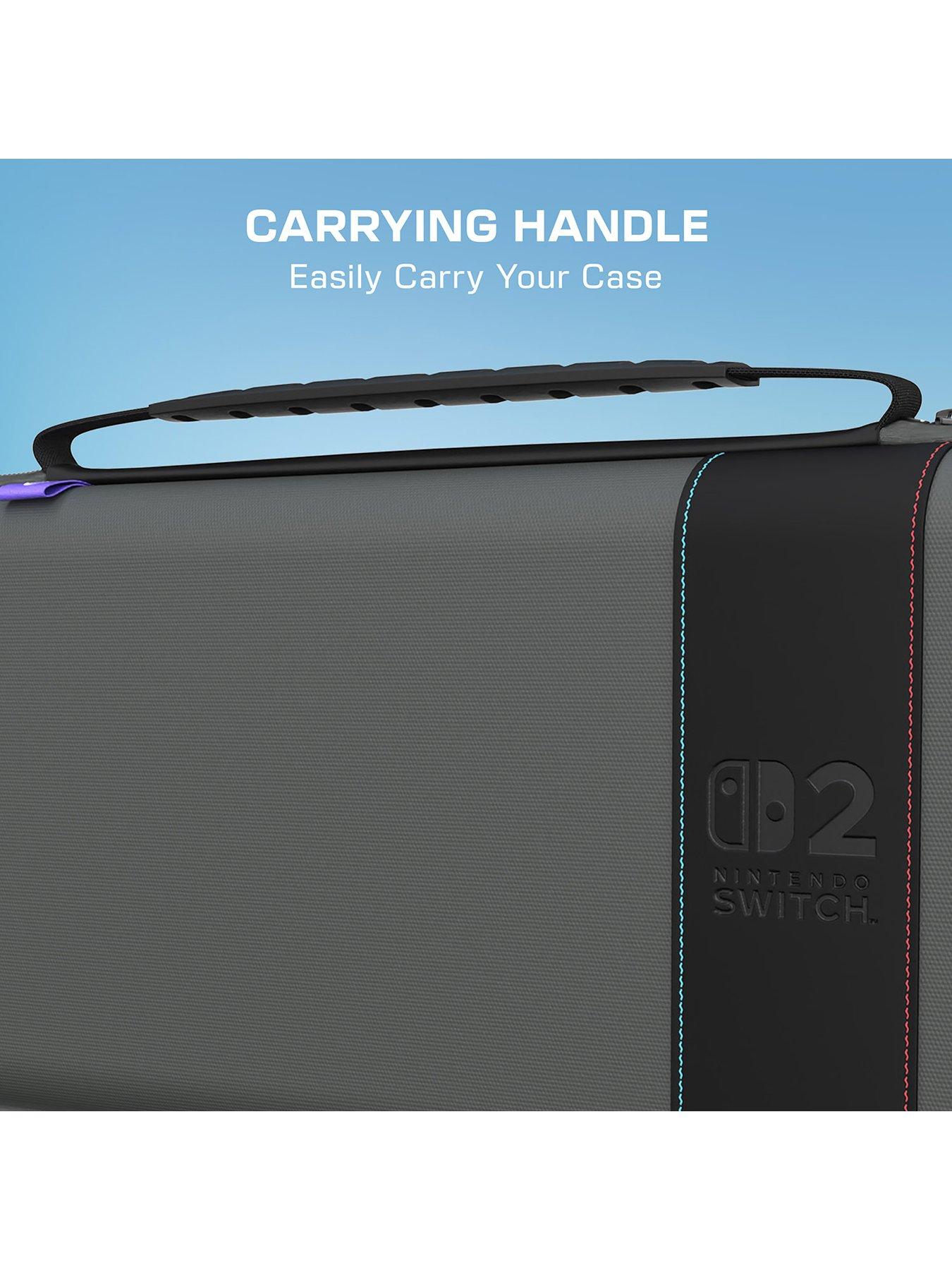  image of turtle-beach-playtrek-travel-case-ns2-charcoal-black