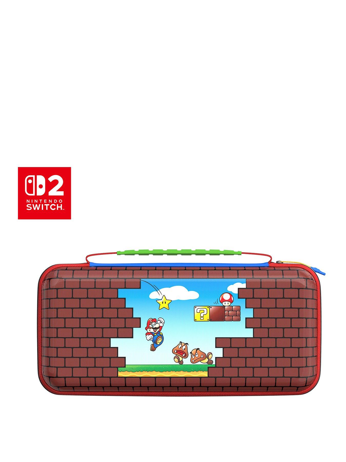 Turtle Beach PlayTrek Travel Case Nintendo Switch 2 Mario Bricks