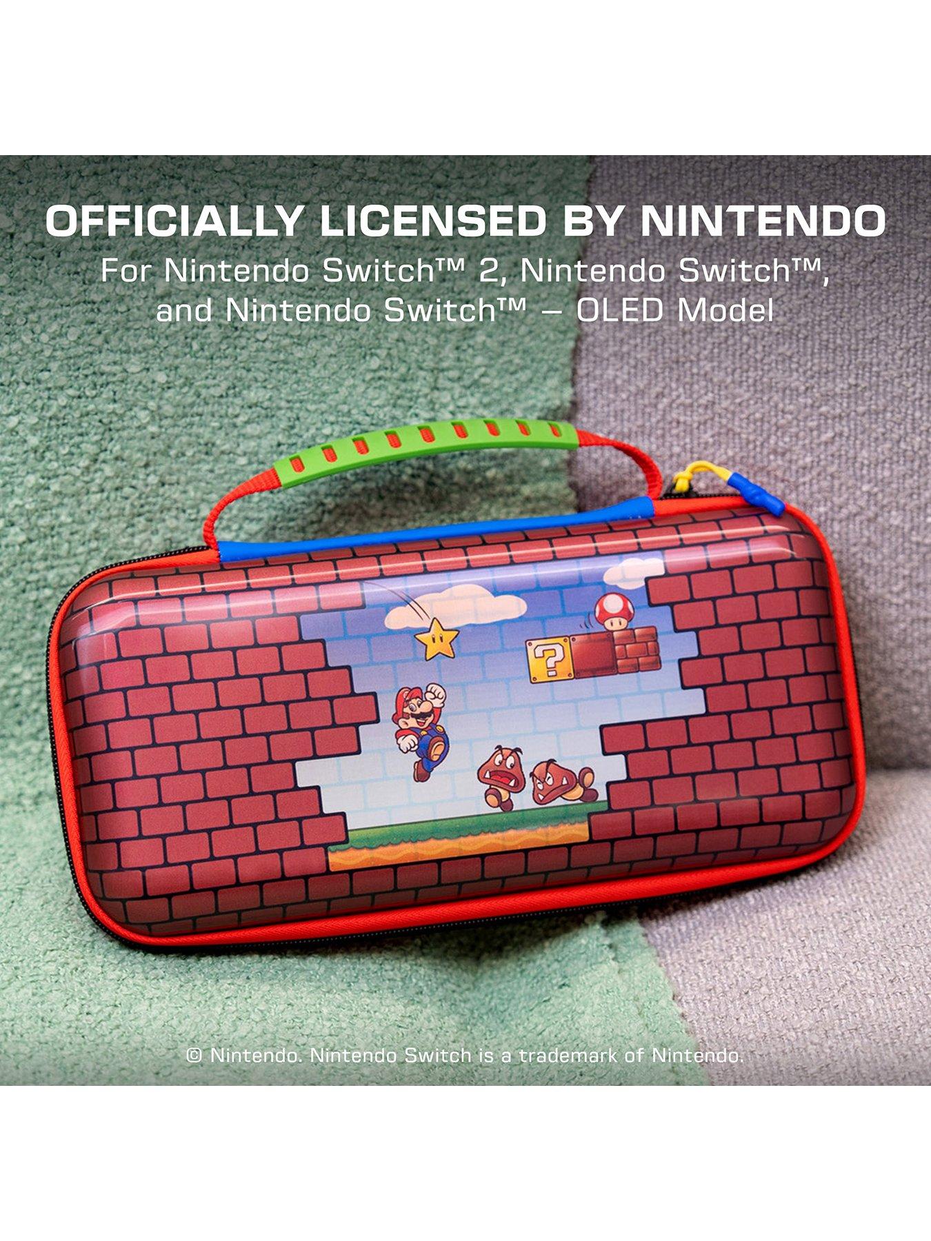 Image 3 of 8 of Turtle Beach PlayTrek Travel Case Nintendo Switch 2 Mario Bricks