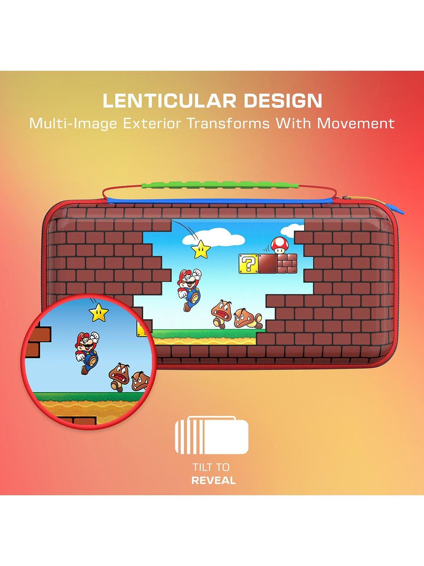 Image 4 of 8 of Turtle Beach PlayTrek Travel Case Nintendo Switch 2 Mario Bricks