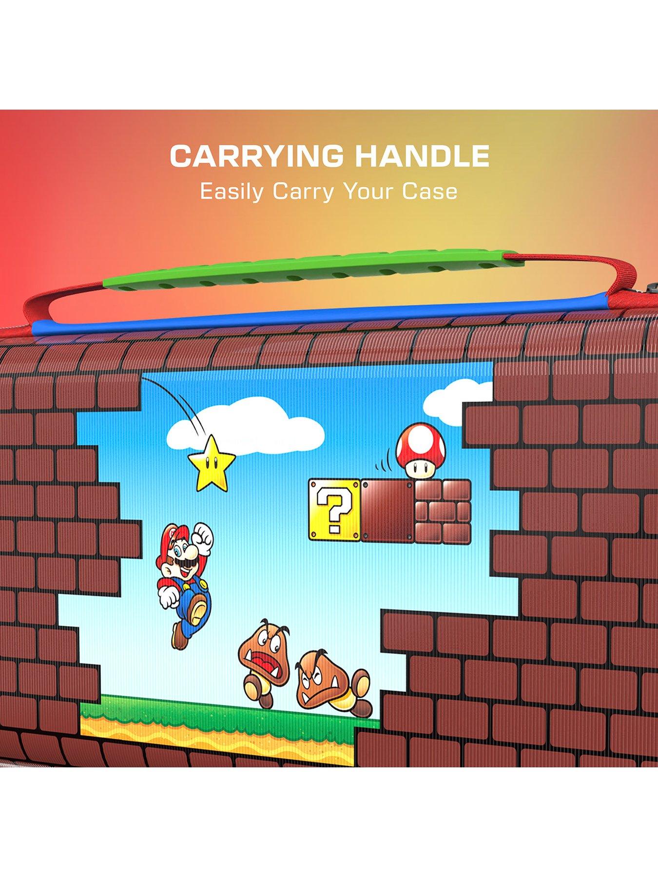 Image 6 of 8 of Turtle Beach PlayTrek Travel Case Nintendo Switch 2 Mario Bricks