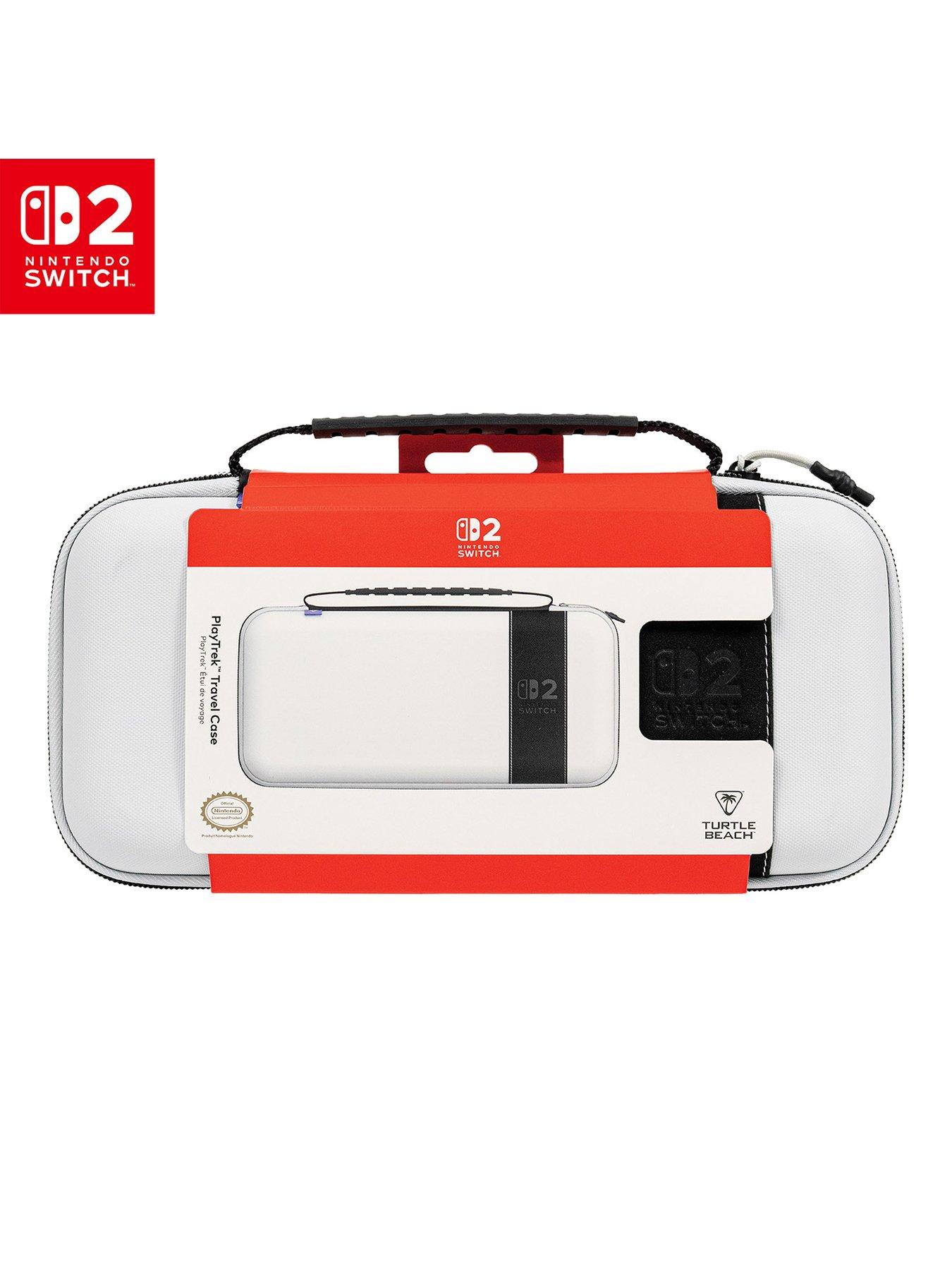 stillFront image of turtle-beach-playtrek-travel-case-nintendo-switch-2-stellar-white