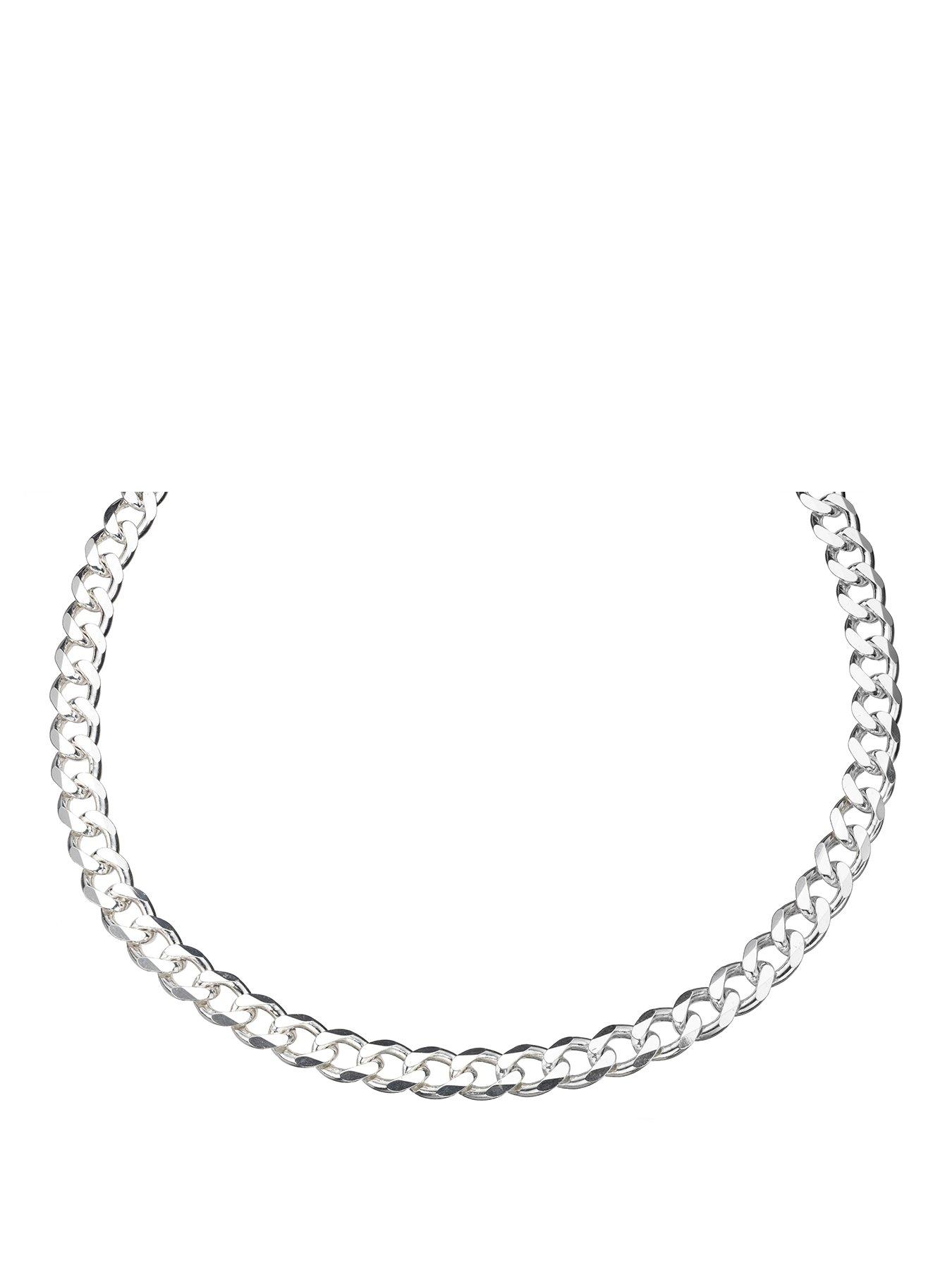 Image 1 of 2 of H. Samuel Sterling Silver 22" Curb Chain