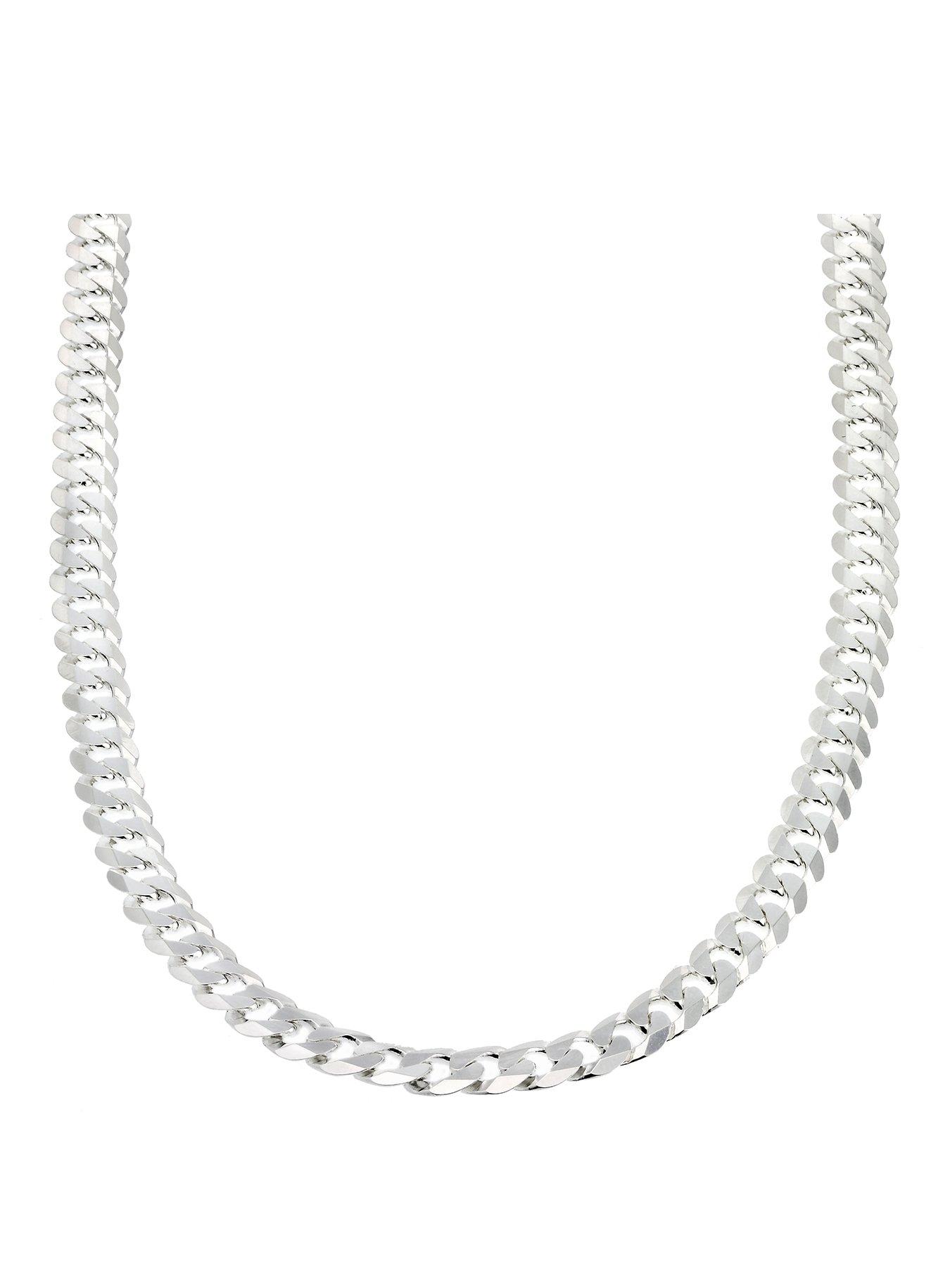 H. Samuel Sterling Silver 20" Curb Chain