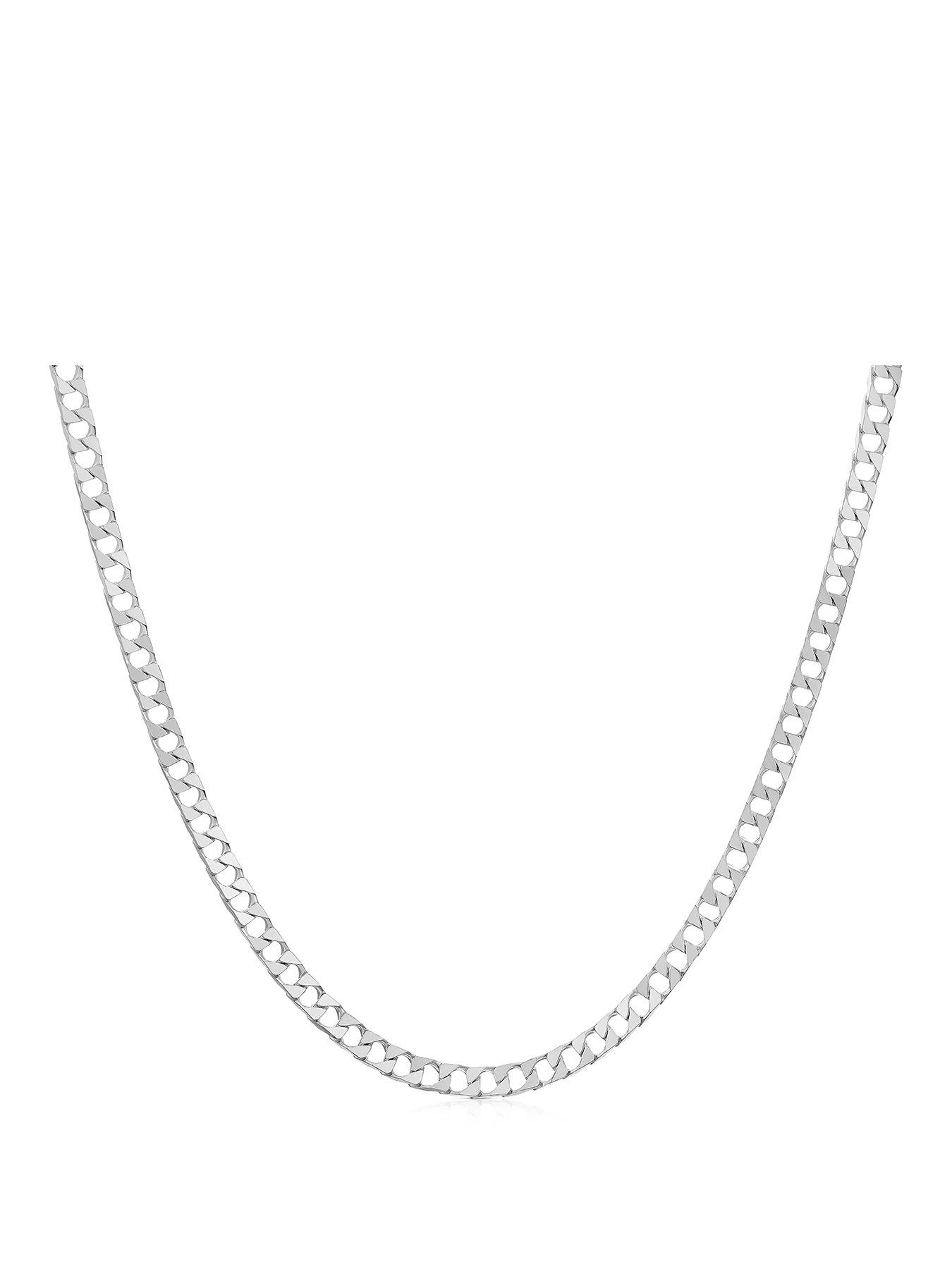 h-samuel-sterling-silver-mens-flat-curb-chain-18-necklace