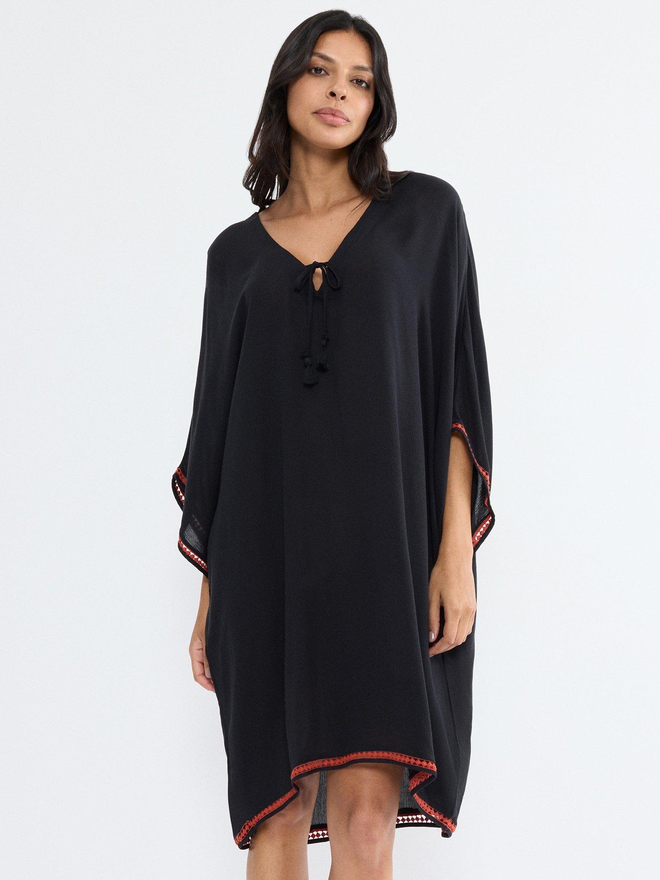 Triumph Beach My Wear Kaftan - Black