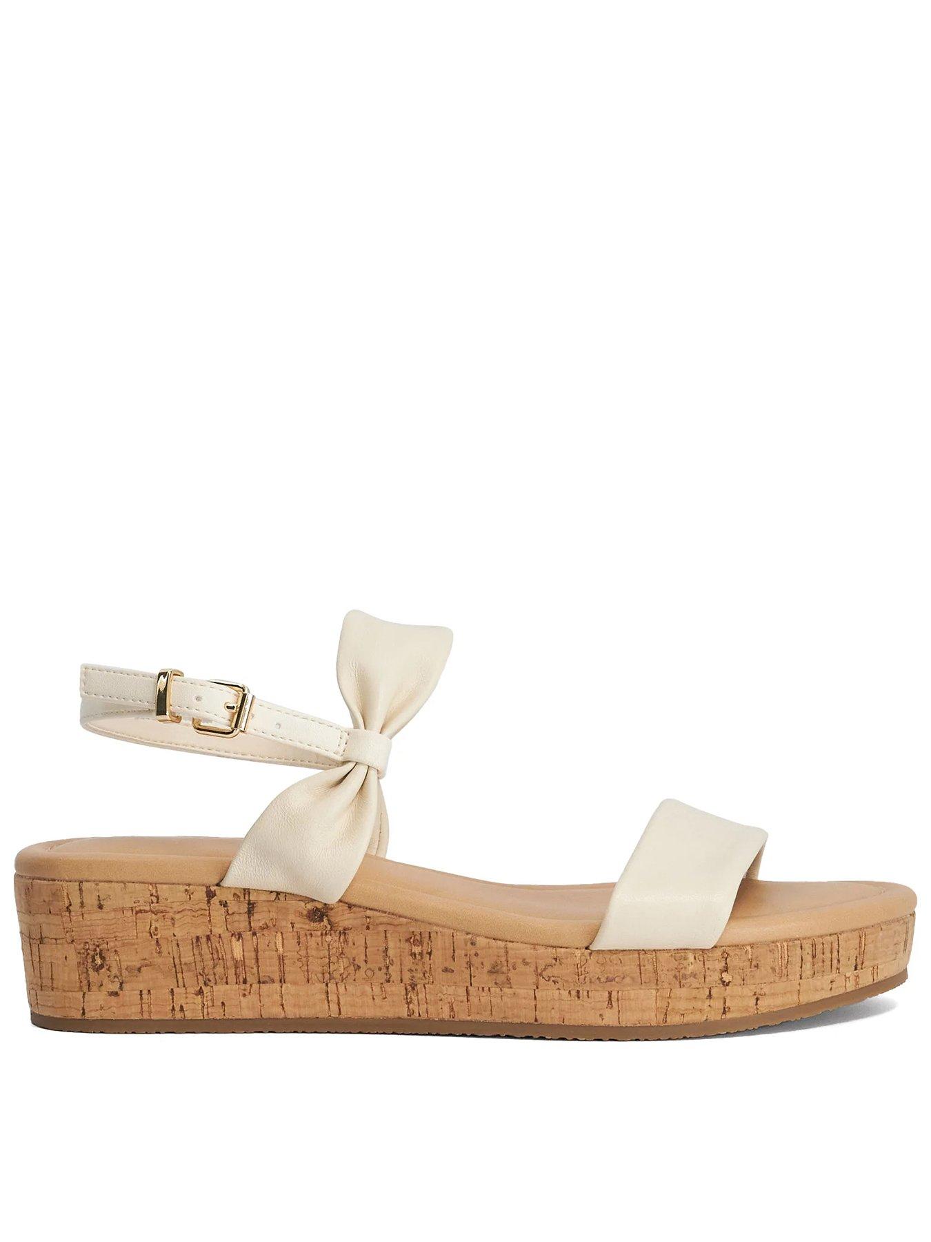 Dune London Laliz Casual Sandals - Cream