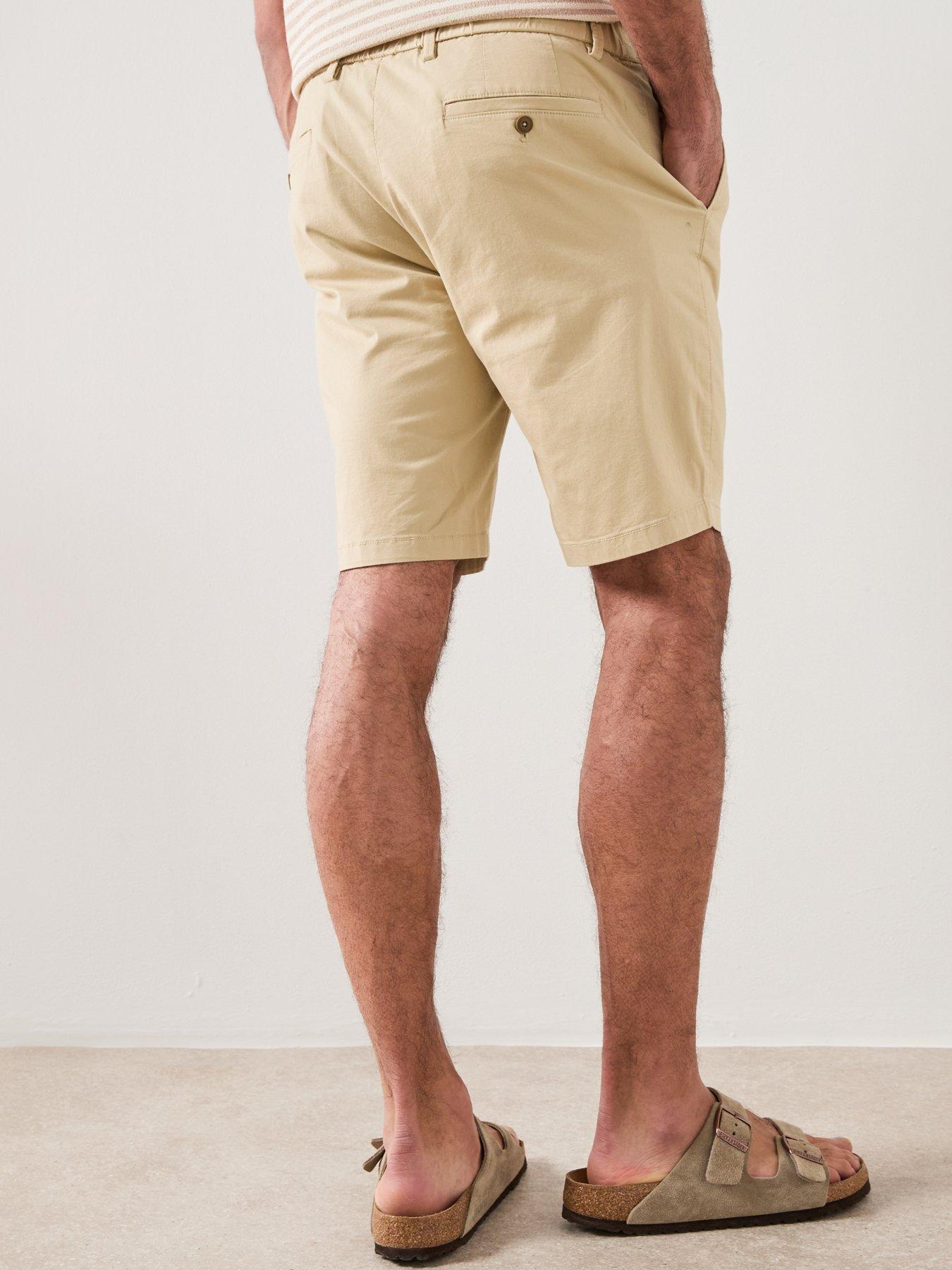 Image 2 of 5 of Mango Gracia Shorts - Light Beige