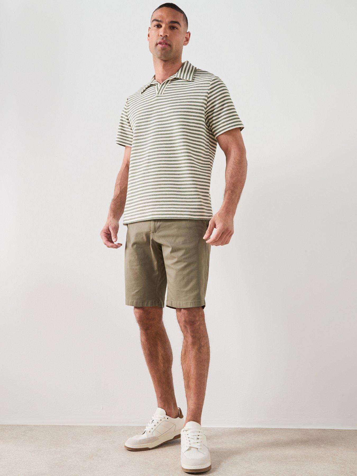 Image 3 of 5 of Mango Mango Xavir Short Sleeve Poloshirt - Medium Green