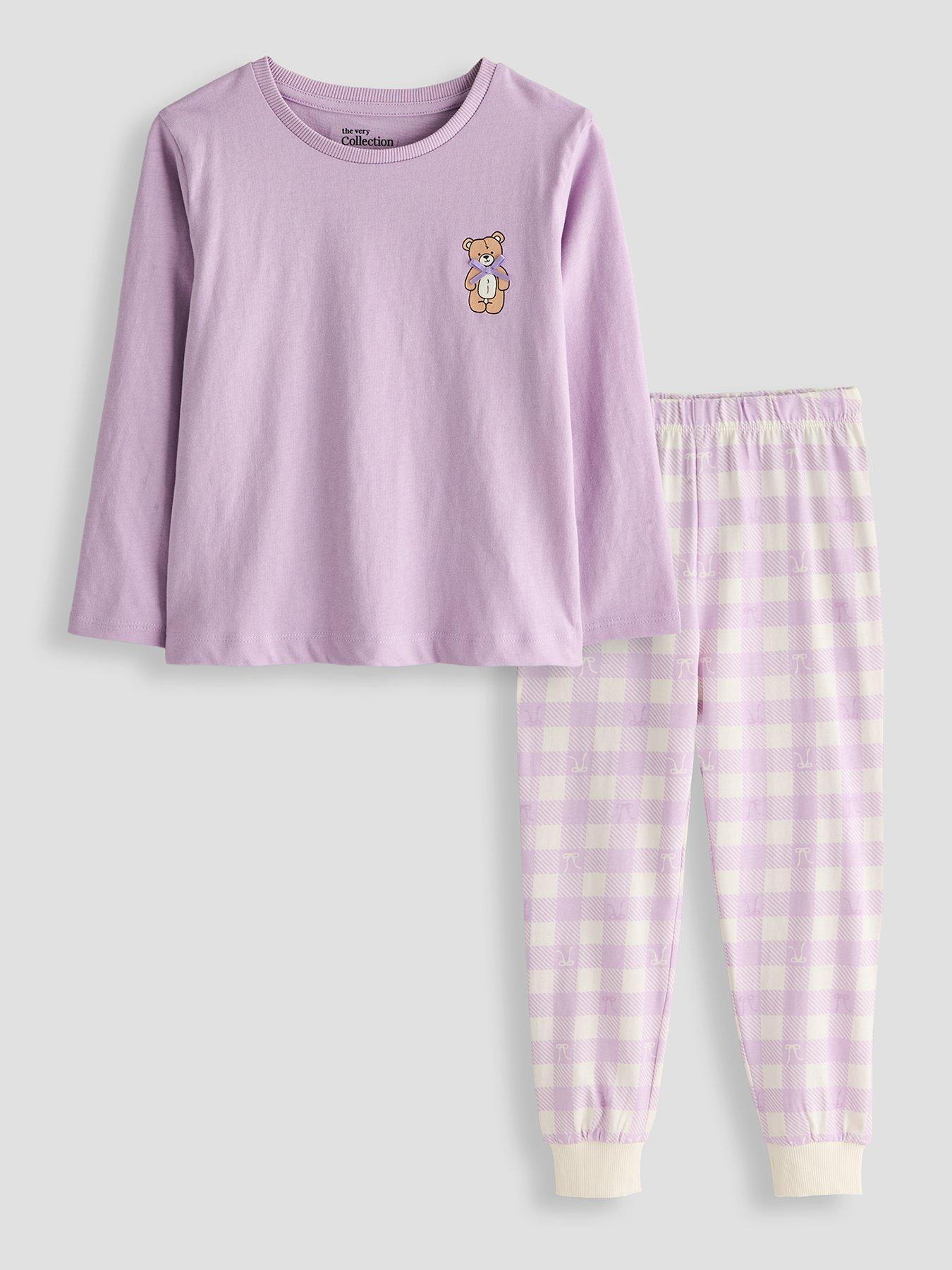 Image 2 of 5 of The Very Collection Bestie 2 Pack Check Pyjama (9 months - 7 years) - Multi