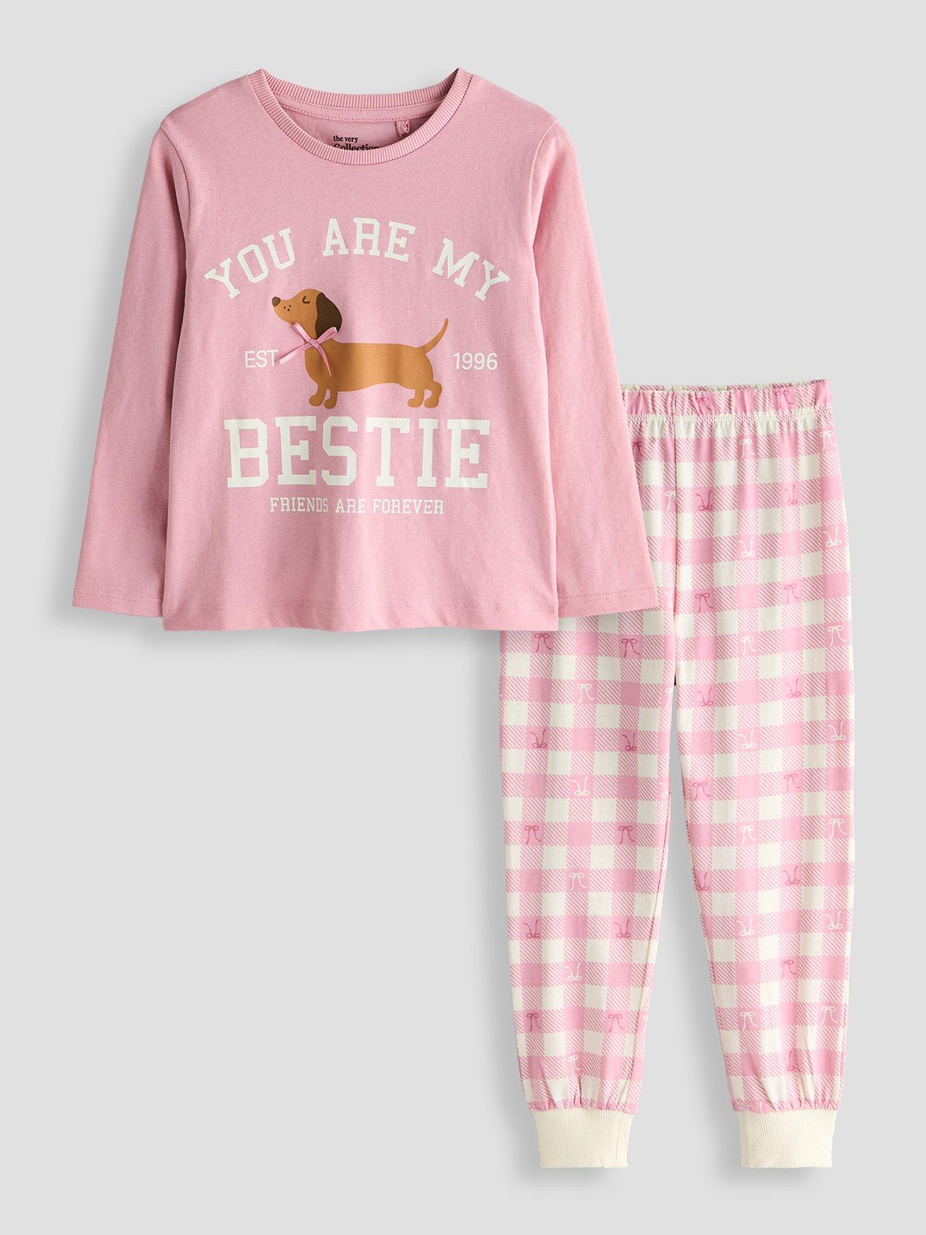 Image 3 of 5 of The Very Collection Bestie 2 Pack Check Pyjama (9 months - 7 years) - Multi
