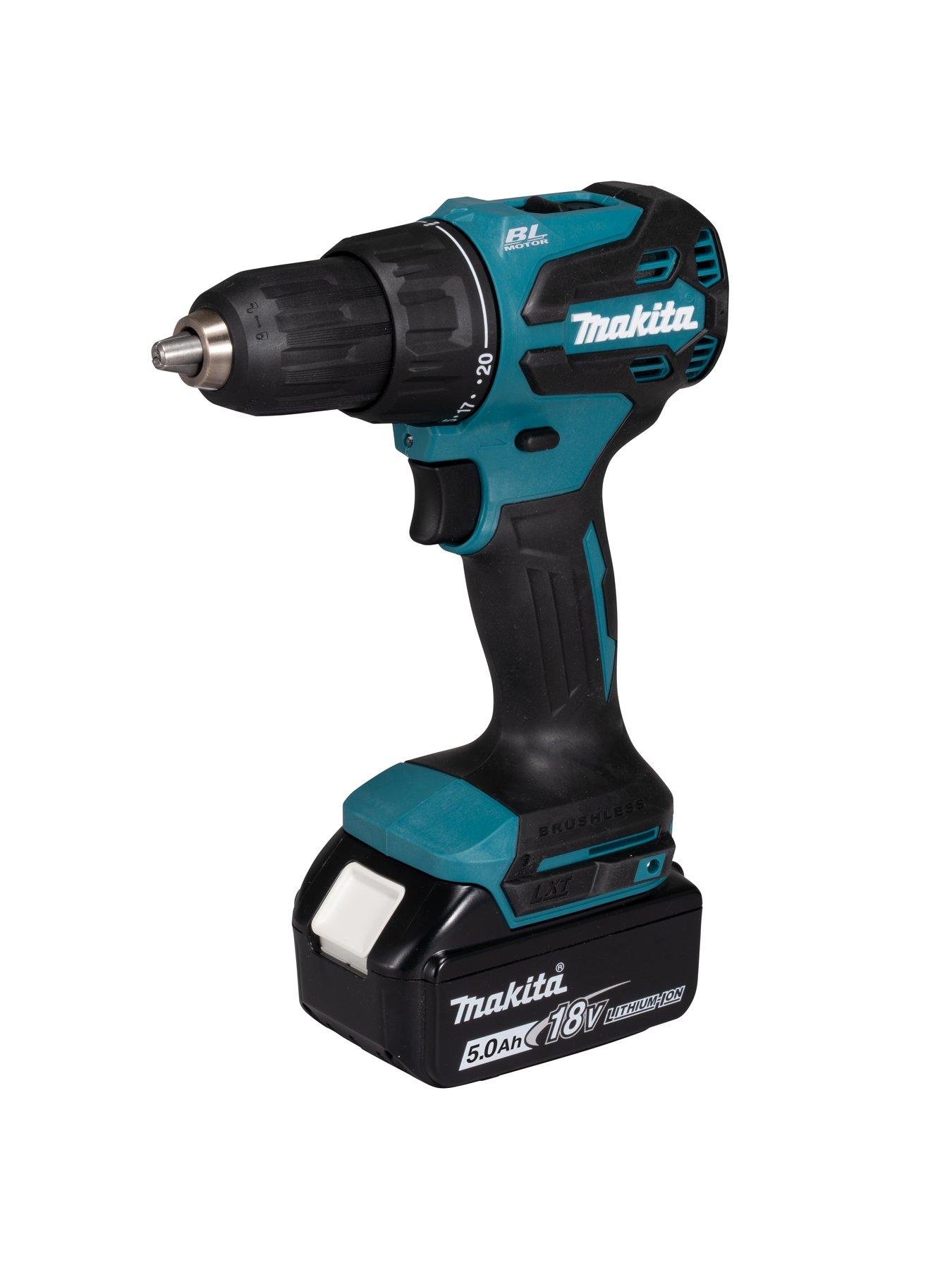 Image 2 of 5 of Makita 18V LXT BRUSHLESS COMBI 2 X 5AH