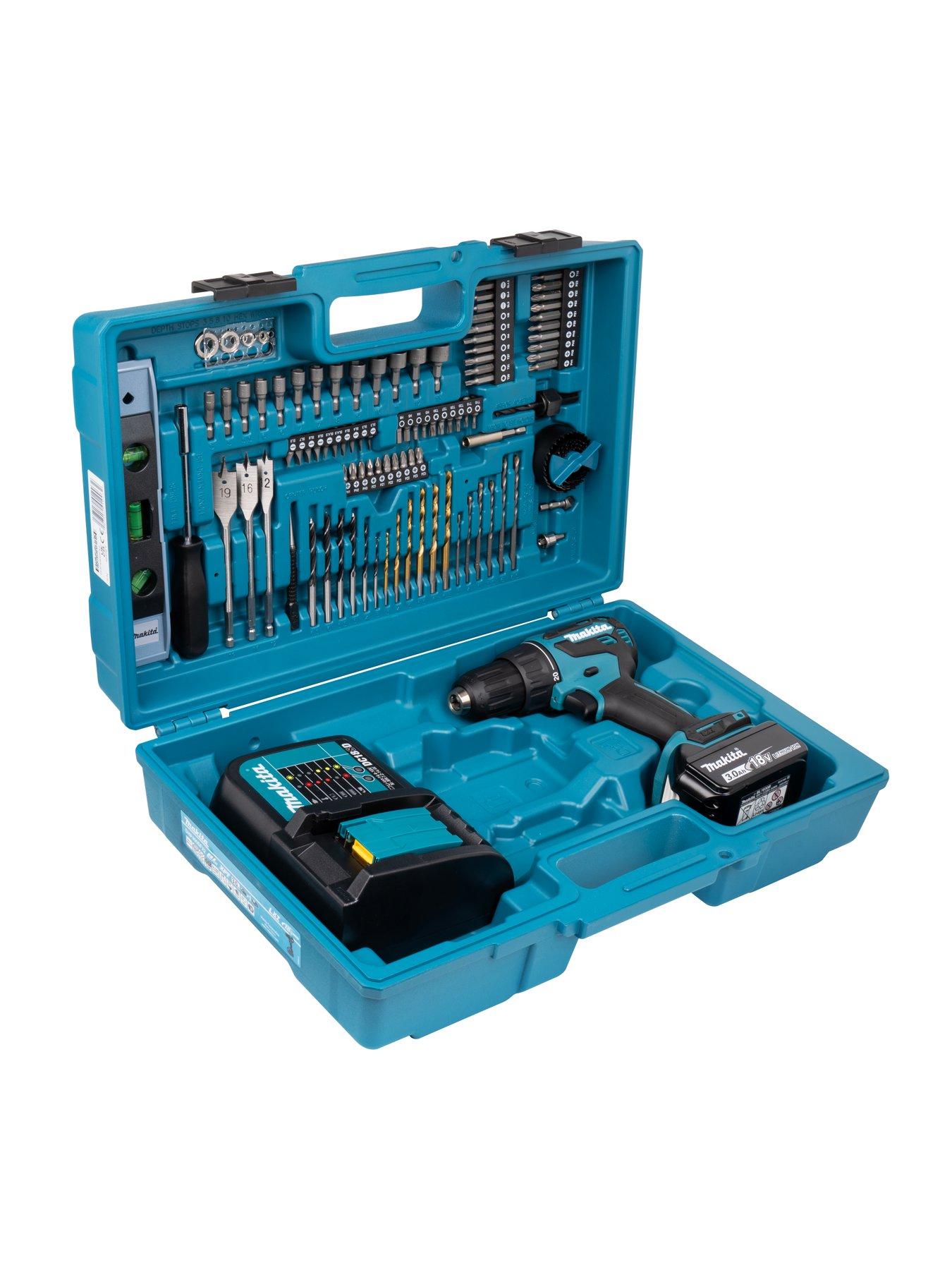 Image 4 of 4 of Makita 18V LXT BRUSHLESS COMBI & 101PC BIT SET