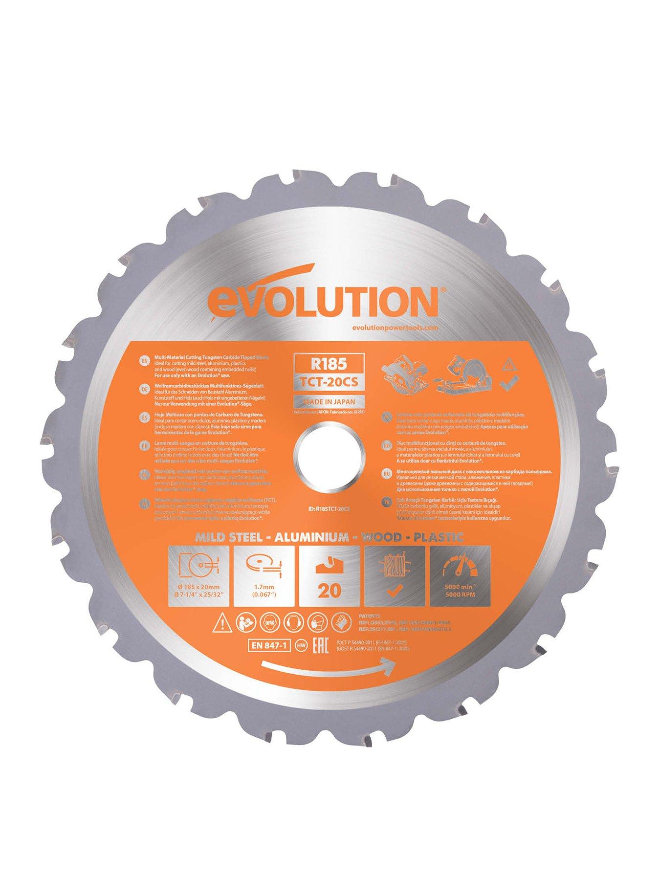 Image 1 of 6 of Evolution 185mm Multi Material Circ Saw Blade
