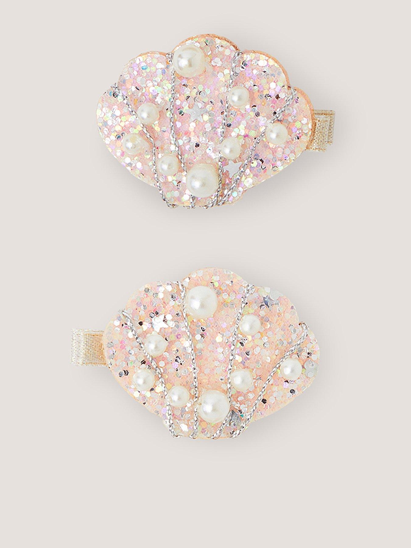 Monsoon Girls 2 Pack Shelly Clips - Multi