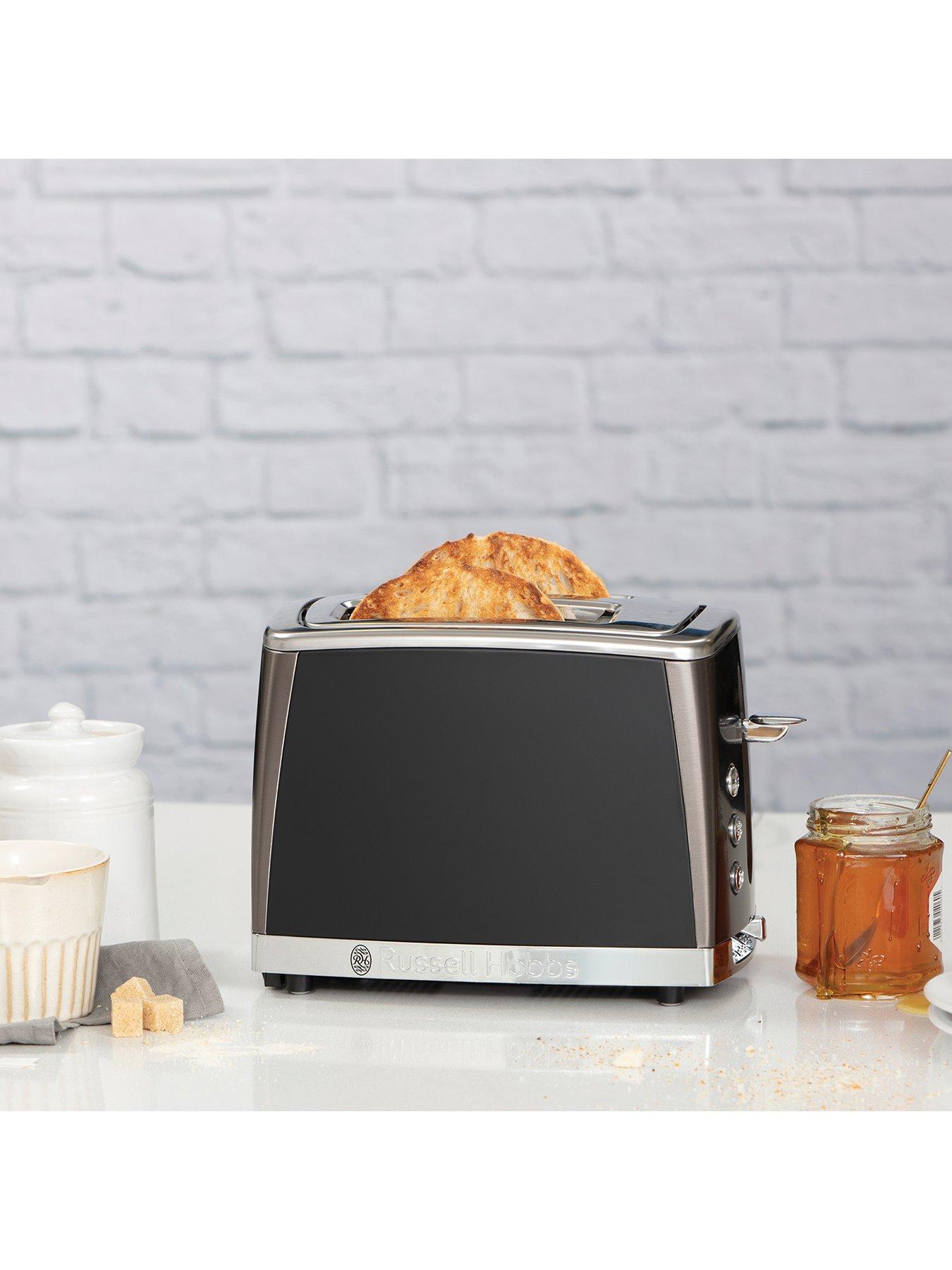 Image 2 of 7 of Russell Hobbs Luna 2 Slice Toaster - Matte Black