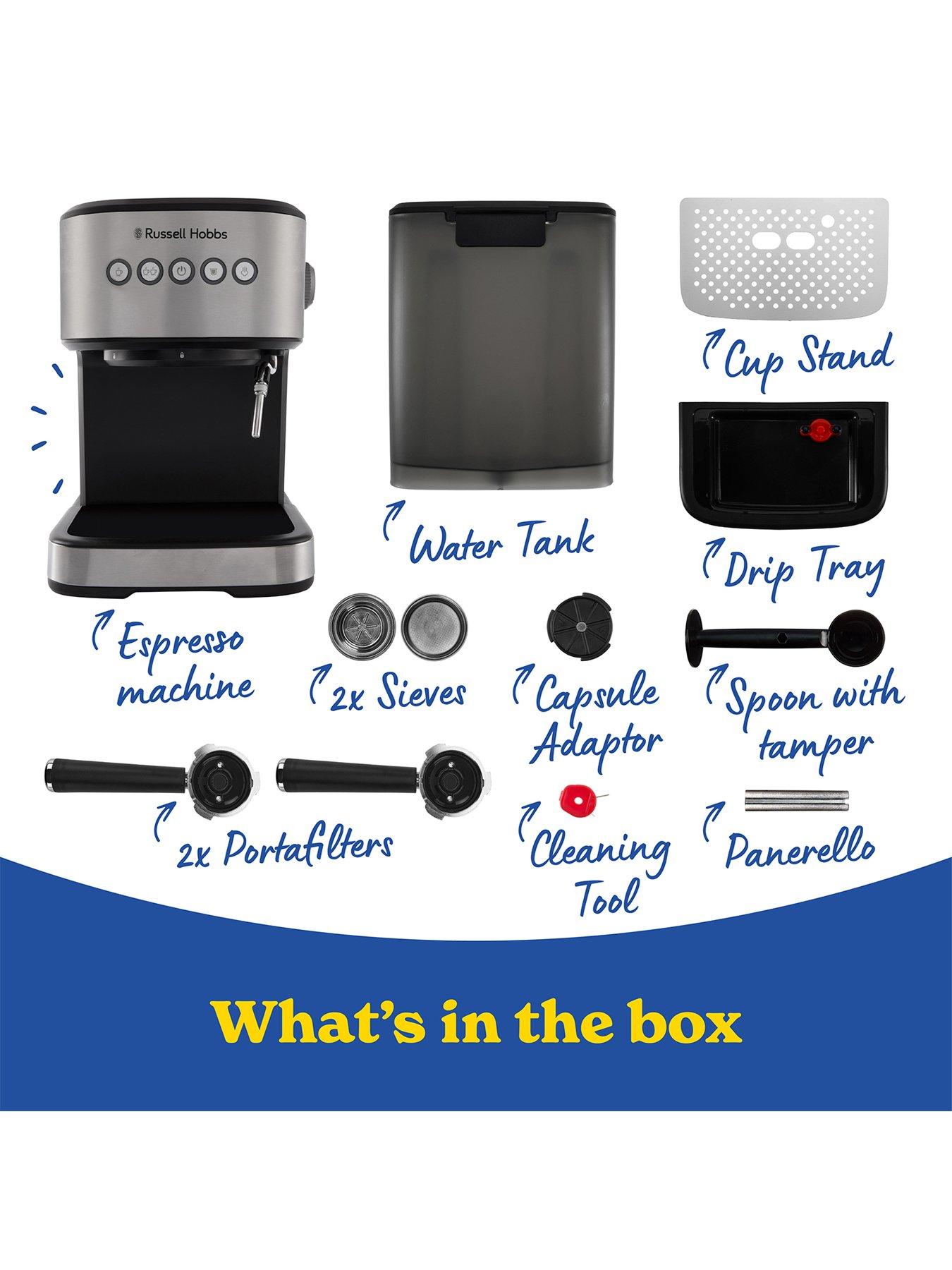 Image 6 of 7 of Russell Hobbs Everyday Espresso Machine