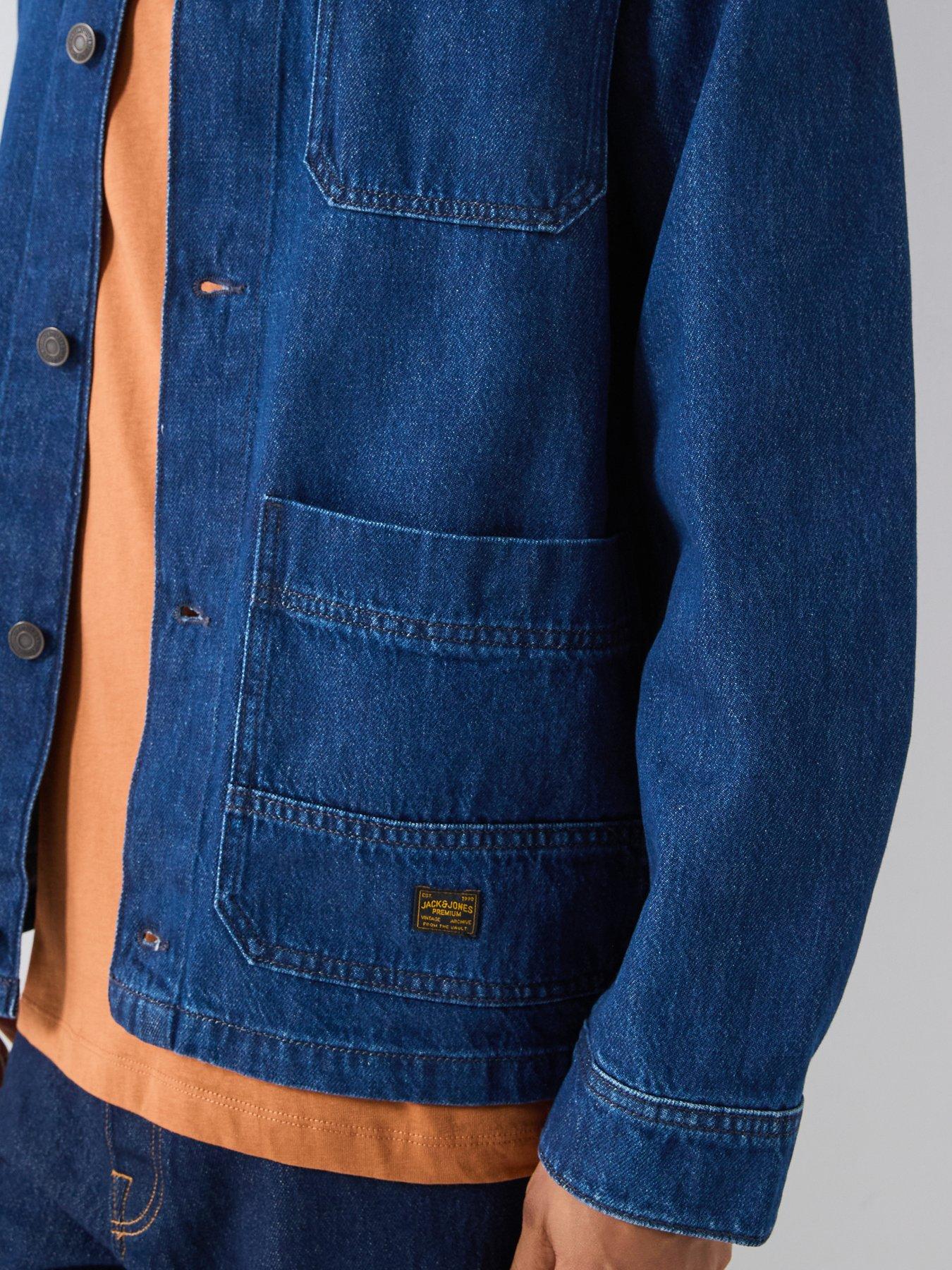 Image 5 of 6 of Jack & Jones Derry Denim Jacket - Blue