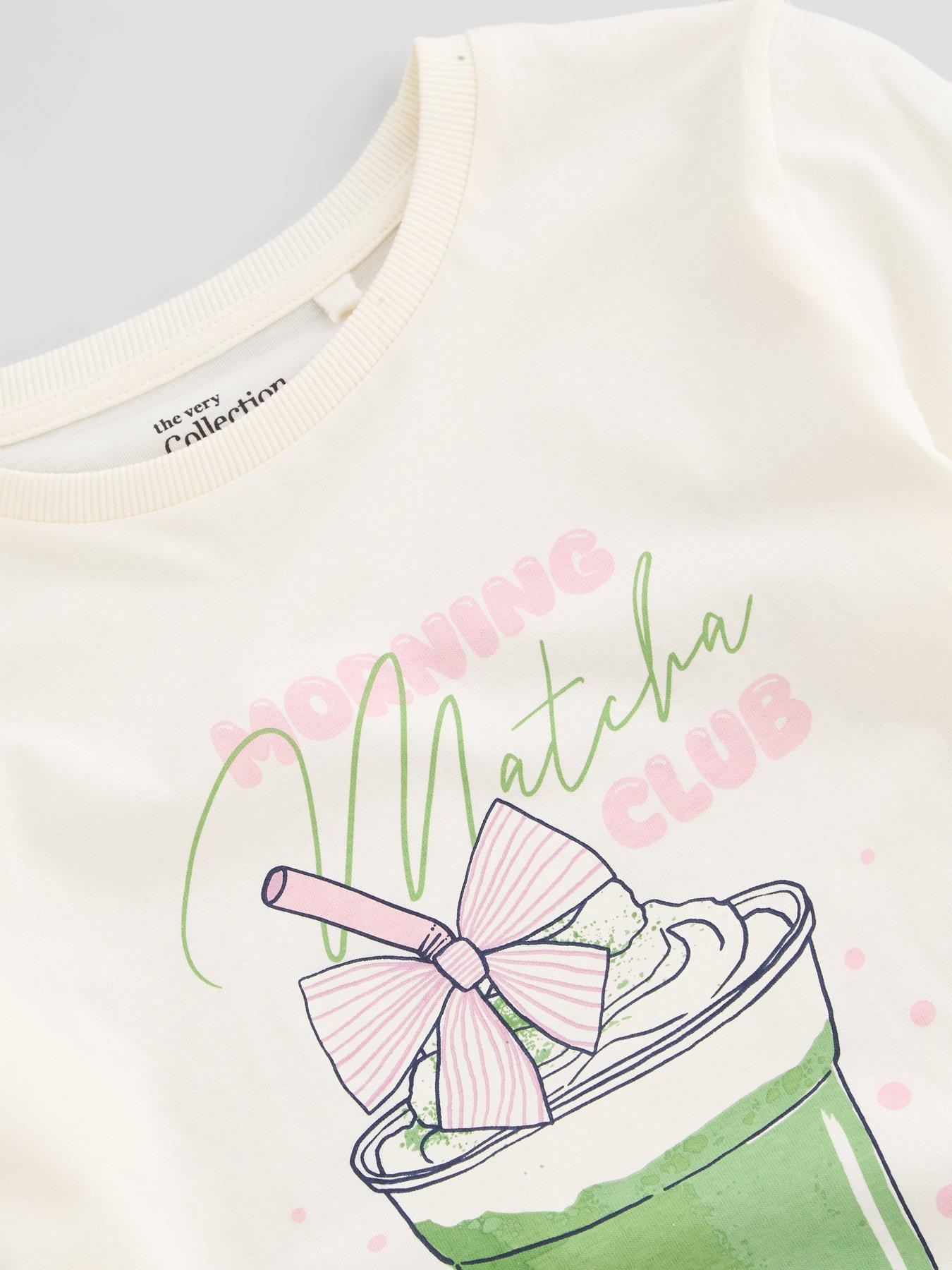 Image 4 of 6 of The Very Collection Matcha Stripe Value Pyjama - Multi