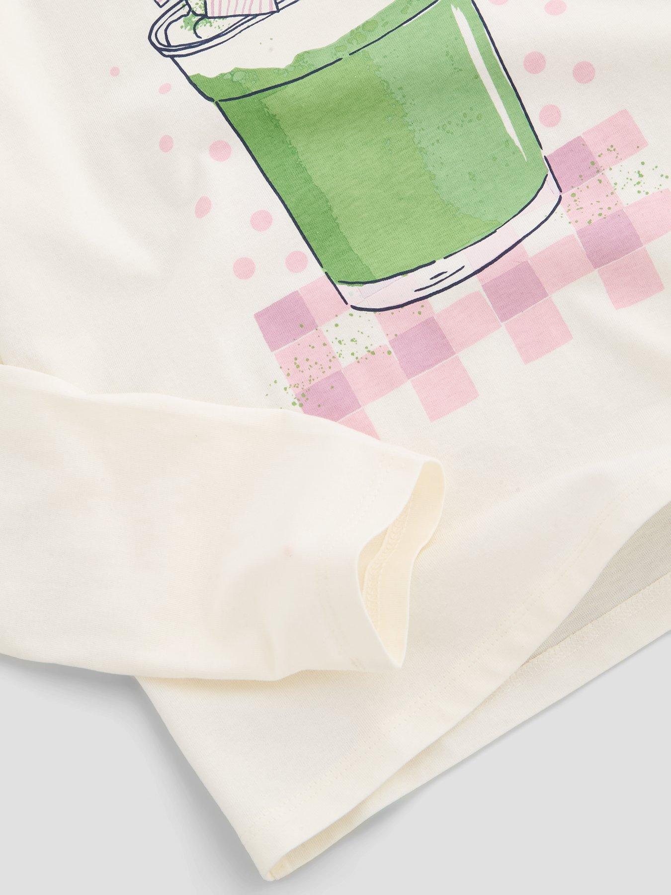 Image 6 of 6 of The Very Collection Matcha Stripe Value Pyjama - Multi