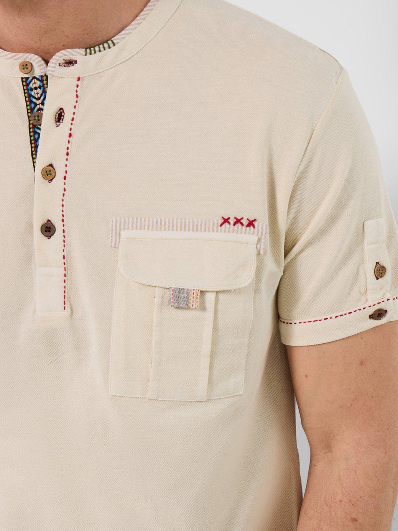 Image 4 of 5 of Joe Browns Carefully Customised Henley T-Shirt