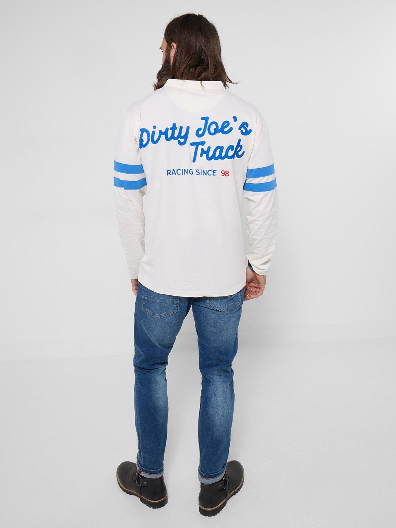 Image 2 of 6 of Joe Browns Retro Ride Embroidered Long Sleeve Henley T-Shirt