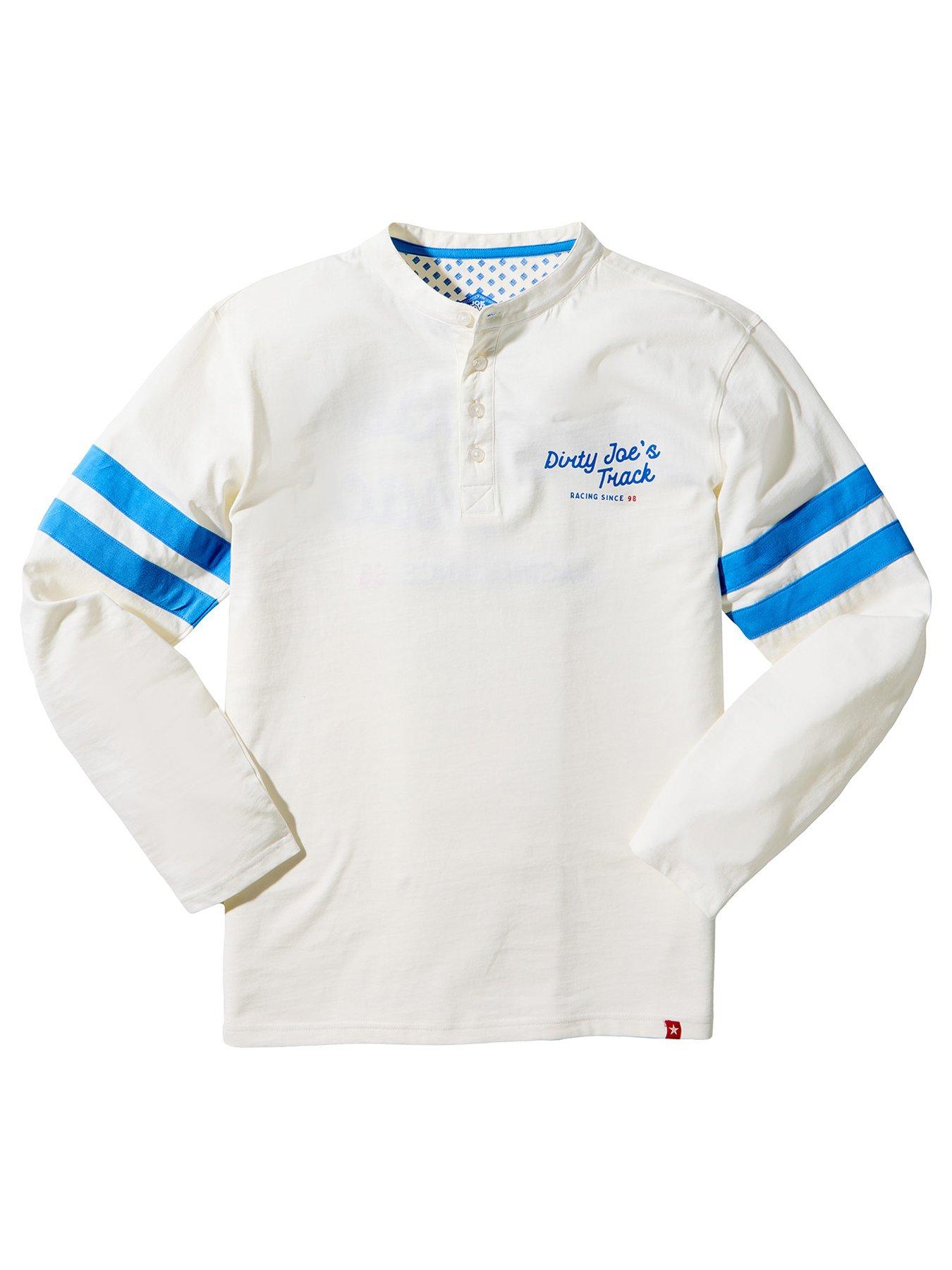 Image 5 of 6 of Joe Browns Retro Ride Embroidered Long Sleeve Henley T-Shirt