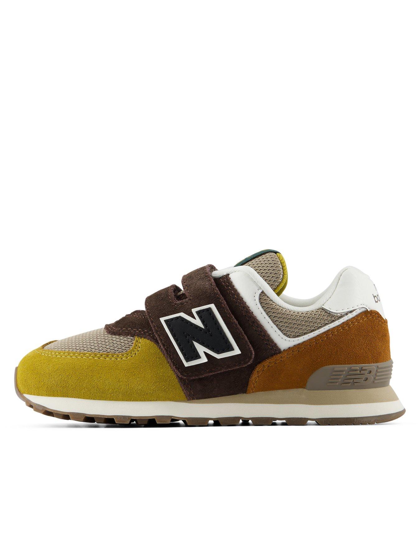 Image 7 of 7 of New Balance Kids Unisex 574 Double Riptape Cushioned Trainers - Multi