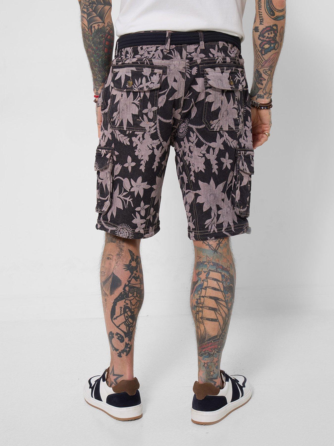 Image 2 of 7 of Joe Browns Fun and Floral Printed Cargo Shorts