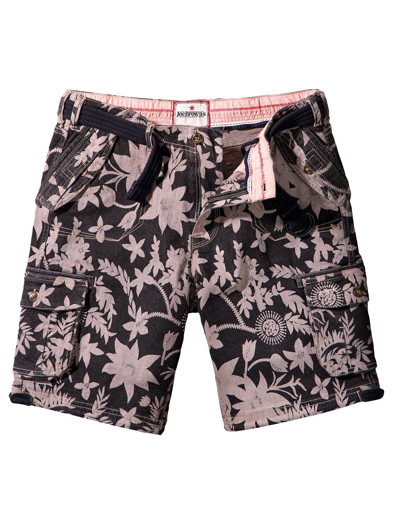 Image 5 of 7 of Joe Browns Fun and Floral Printed Cargo Shorts