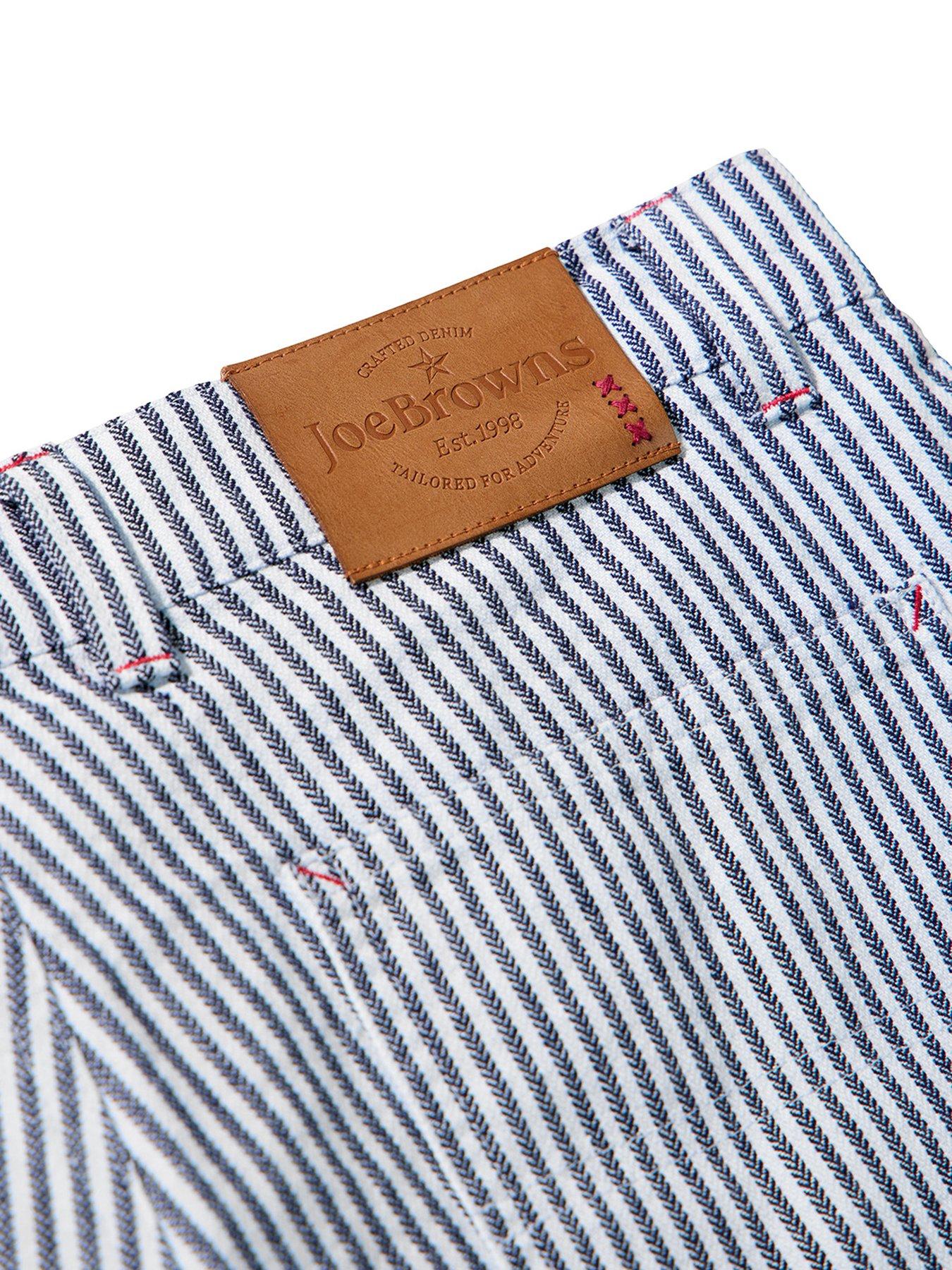 Image 6 of 7 of Joe Browns Stripe It Right Carpenter Shorts