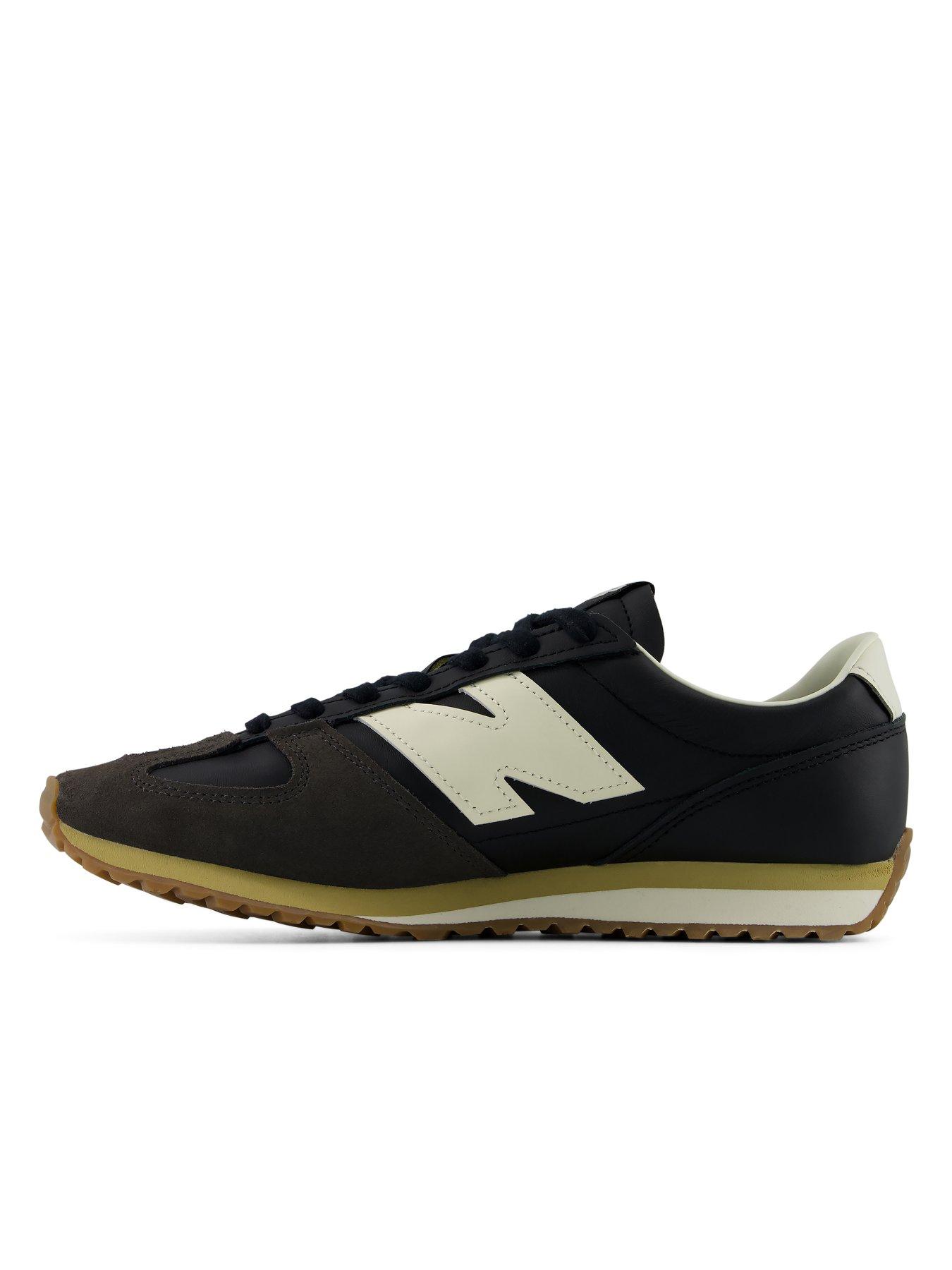 Image 7 of 7 of New Balance Mens 471 Low Profile Leather Trainers - Black