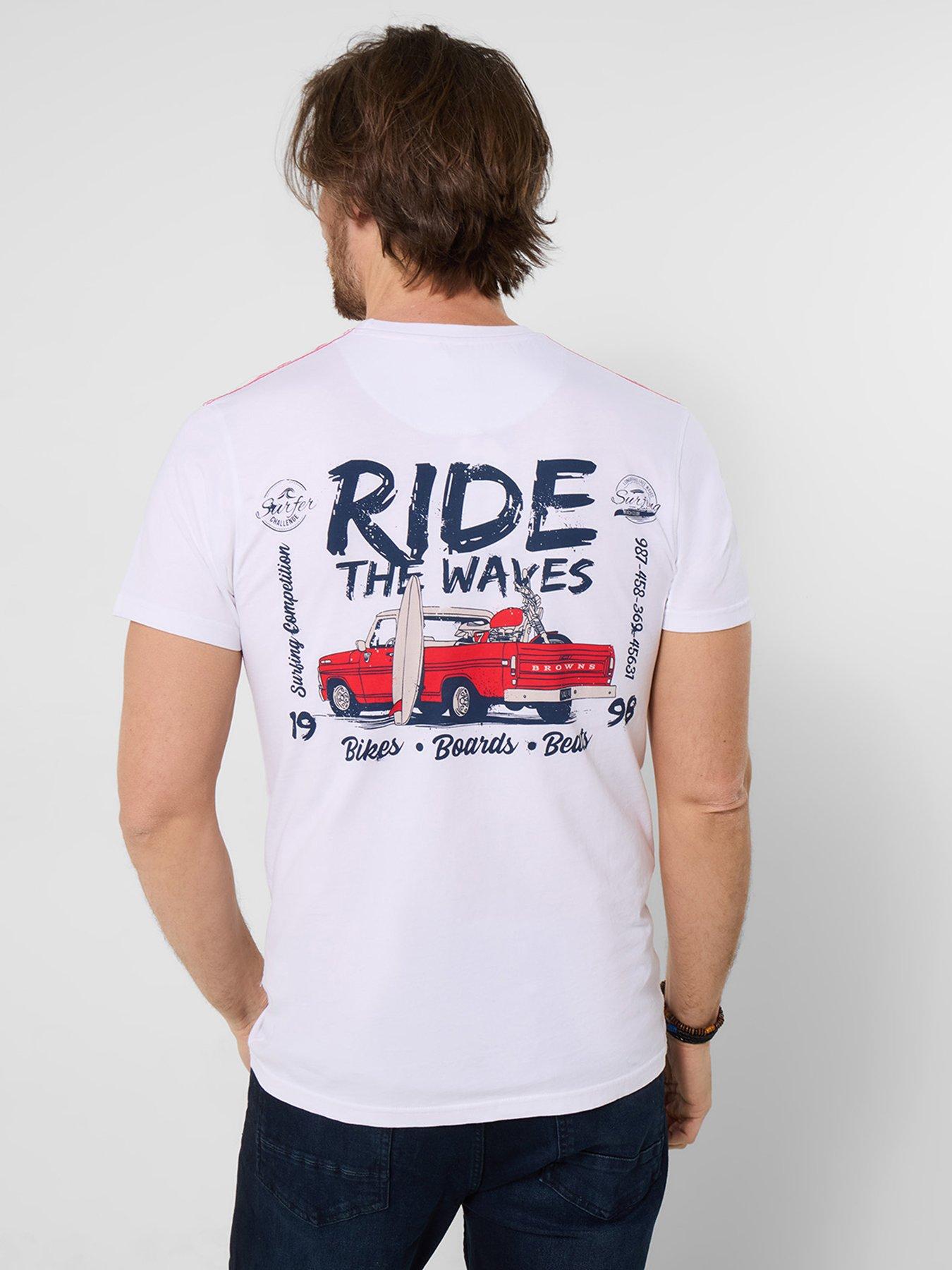  image of joe-browns-ride-amp-tide-t-shirt