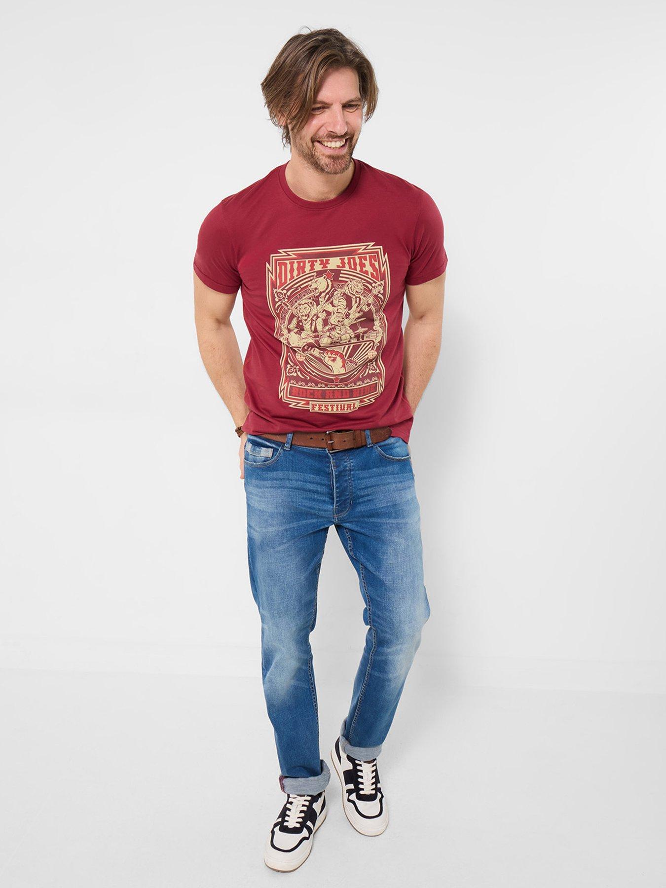 Image 1 of 5 of Joe Browns Dirty Joes T-Shirt - Red