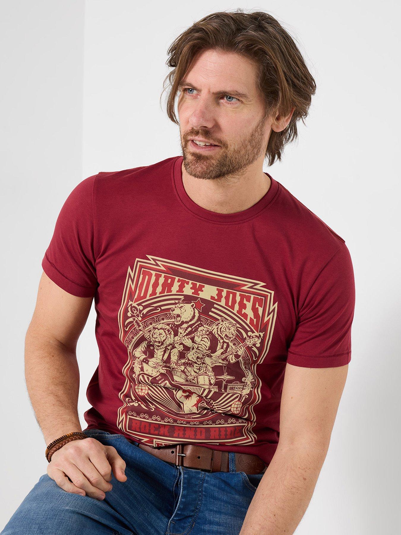 Image 3 of 5 of Joe Browns Dirty Joes T-Shirt - Red
