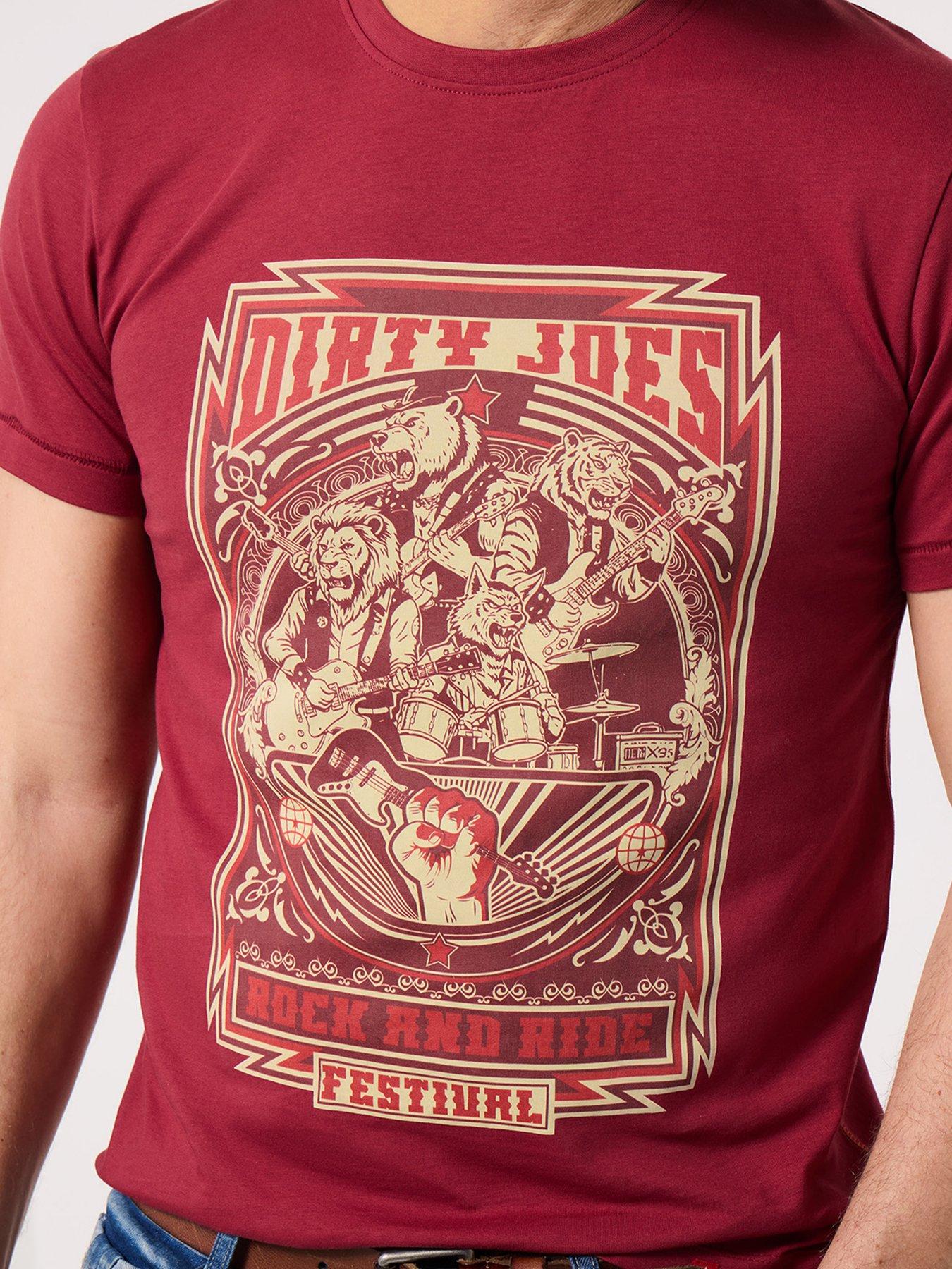 Image 4 of 5 of Joe Browns Dirty Joes T-Shirt - Red