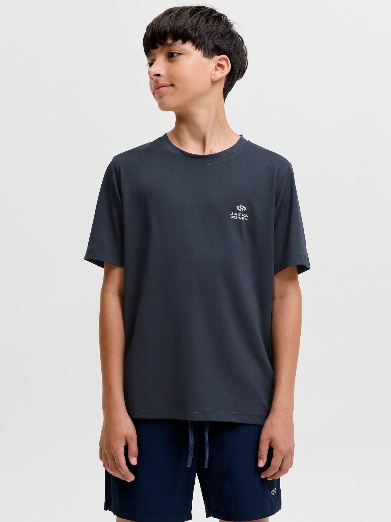 Jack & Jones Junior Boys Pulse Short Sleeve Tshirt - Navy