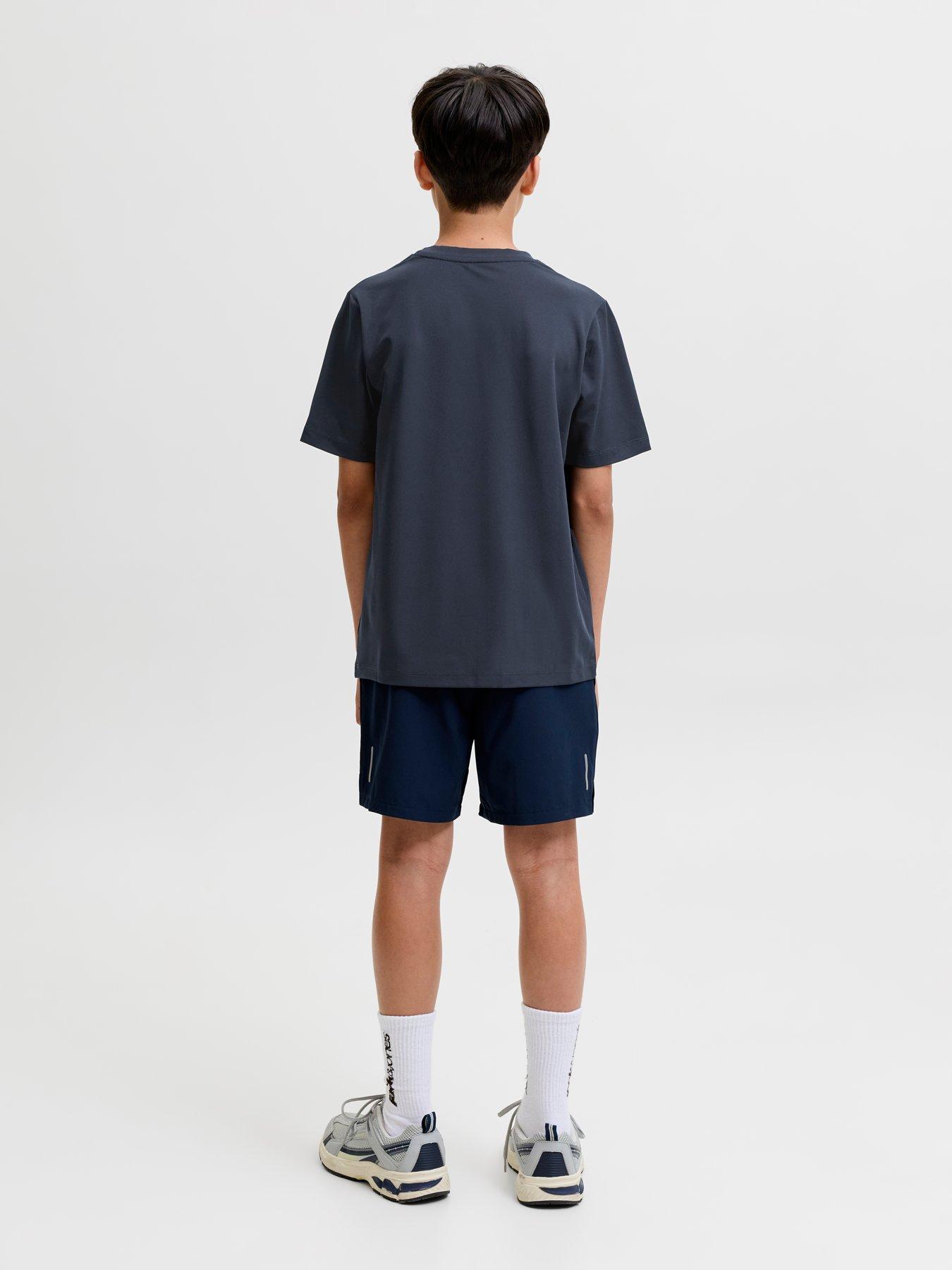 Image 2 of 7 of Jack & Jones Junior Boys Pulse Short Sleeve Tshirt - Navy