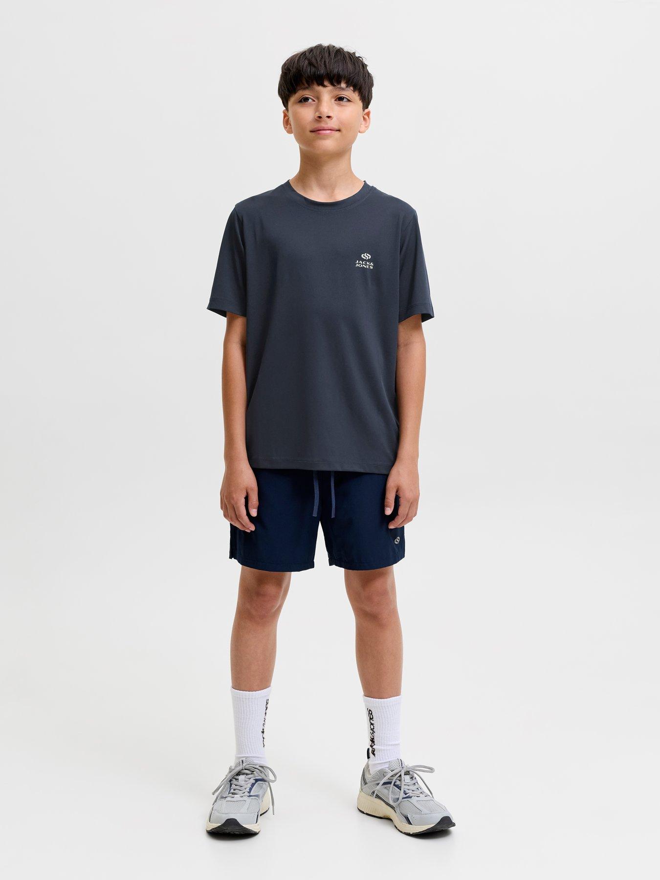 Image 3 of 7 of Jack & Jones Junior Boys Pulse Short Sleeve Tshirt - Navy