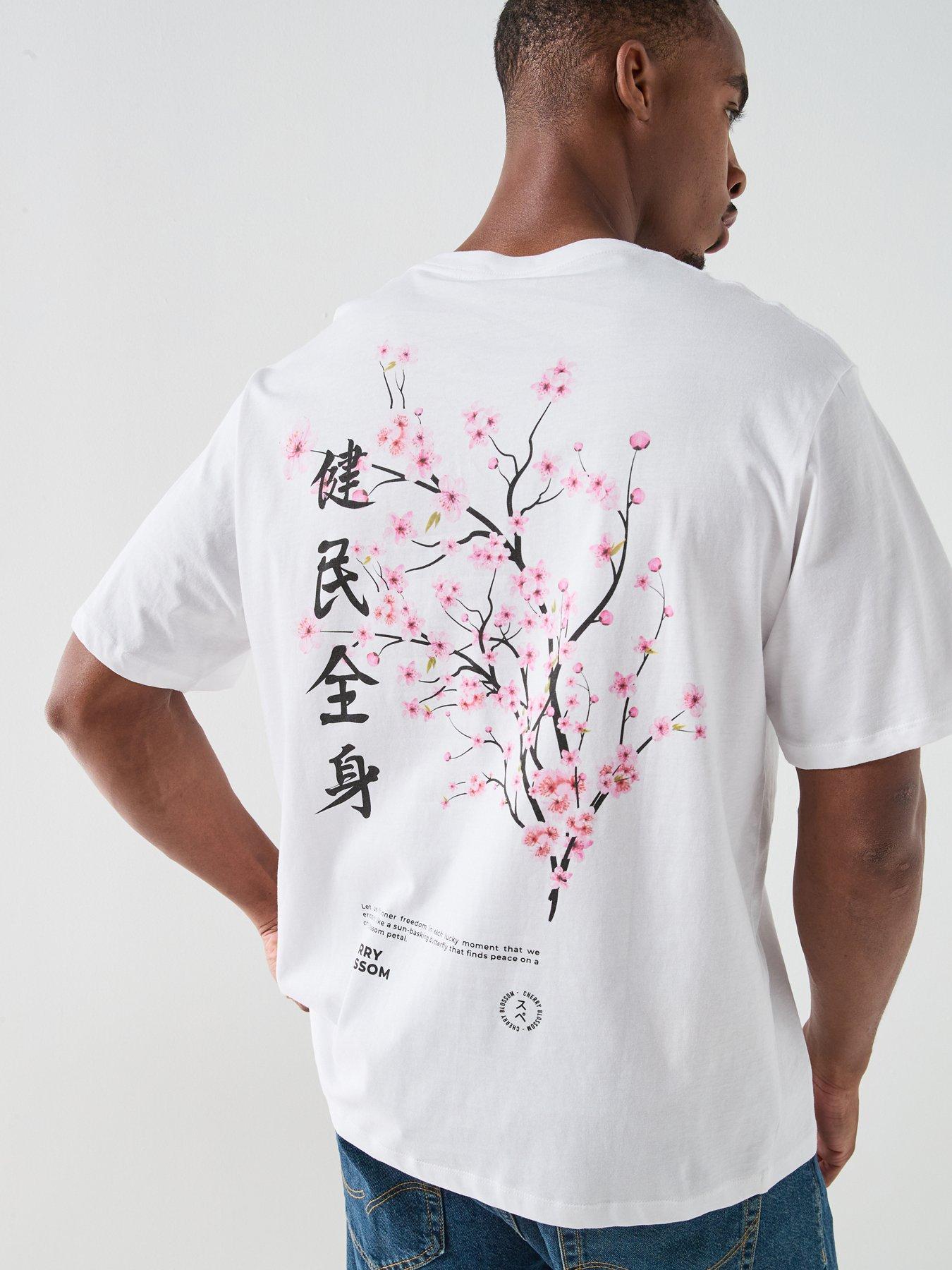  image of jack-jones-valley-back-graphic-t-shirt-white