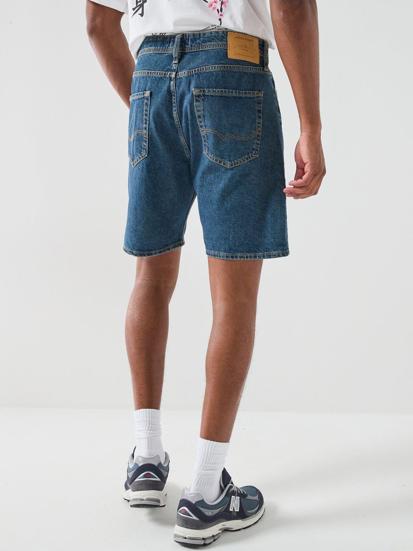 Image 2 of 5 of Jack & Jones Tony Original Denim Shorts - Blue
